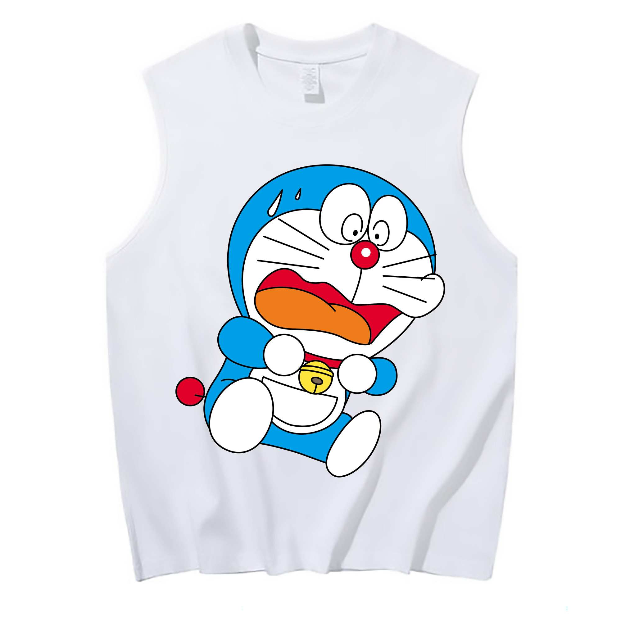 （画像用） ドラえもん Doraemon コットン100％タンクトップ（フロントプリント）