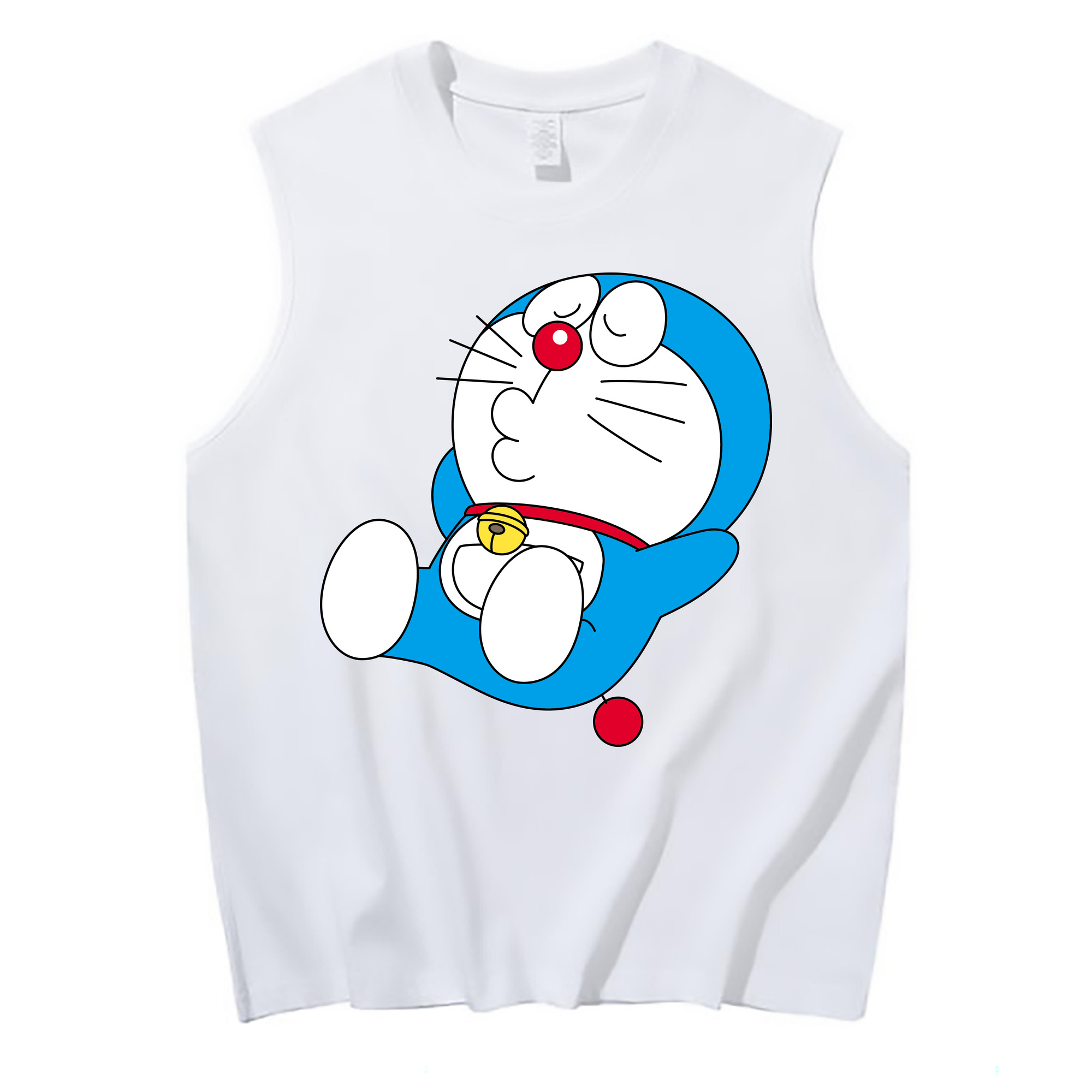 （画像用） ドラえもん Doraemon コットン100％タンクトップ（フロントプリント）