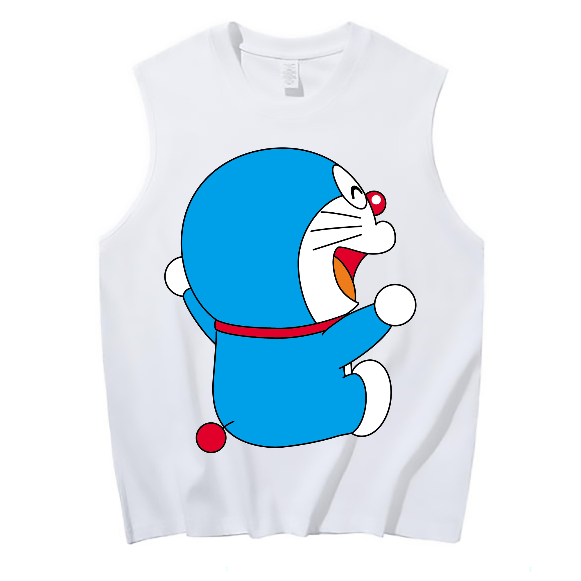 （画像用） ドラえもん Doraemon コットン100％タンクトップ（フロントプリント）