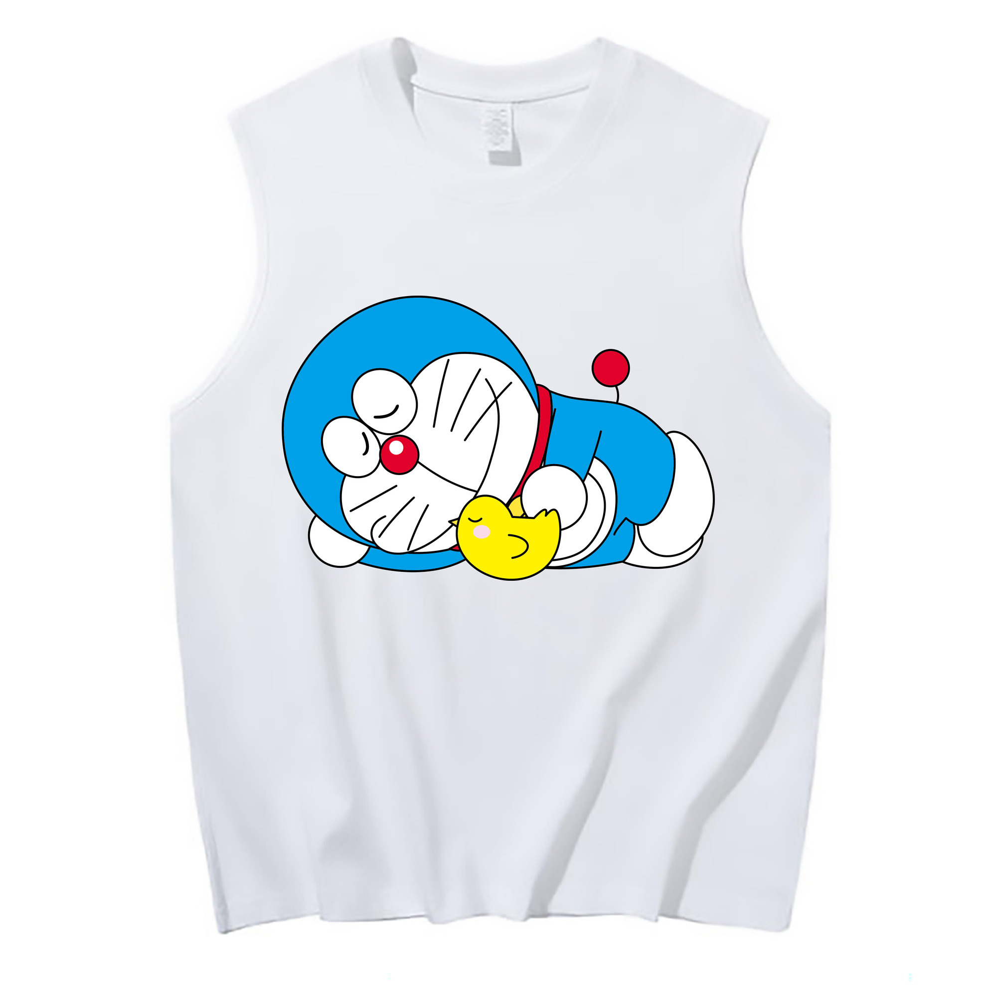 （画像用） ドラえもん Doraemon コットン100％タンクトップ（フロントプリント）