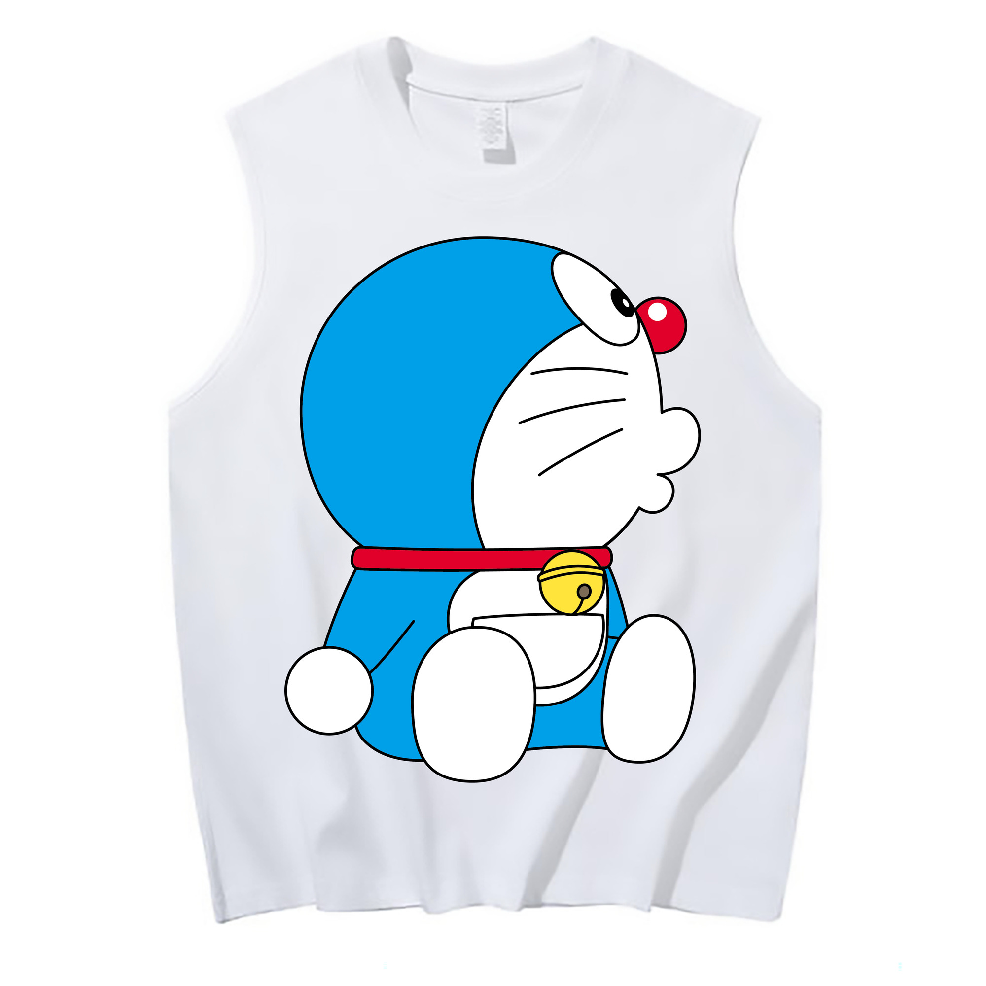 （画像用） ドラえもん Doraemon コットン100％タンクトップ（フロントプリント）