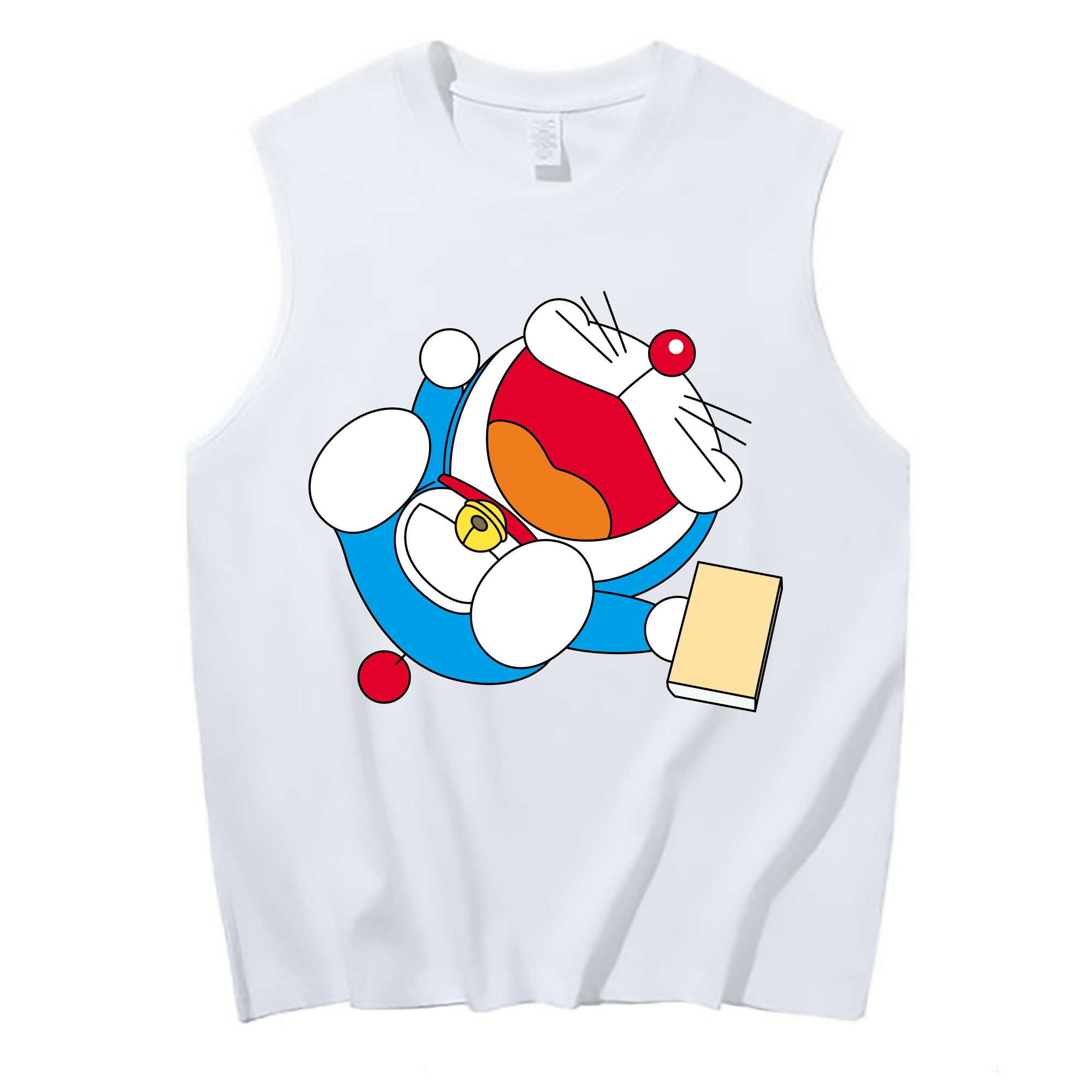 （画像用） ドラえもん Doraemon コットン100％タンクトップ（フロントプリント）