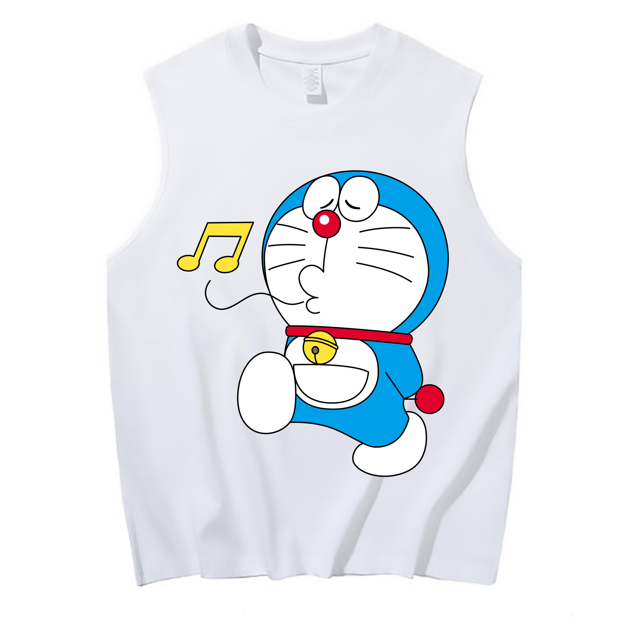 （画像用） ドラえもん Doraemon コットン100％タンクトップ（フロントプリント）