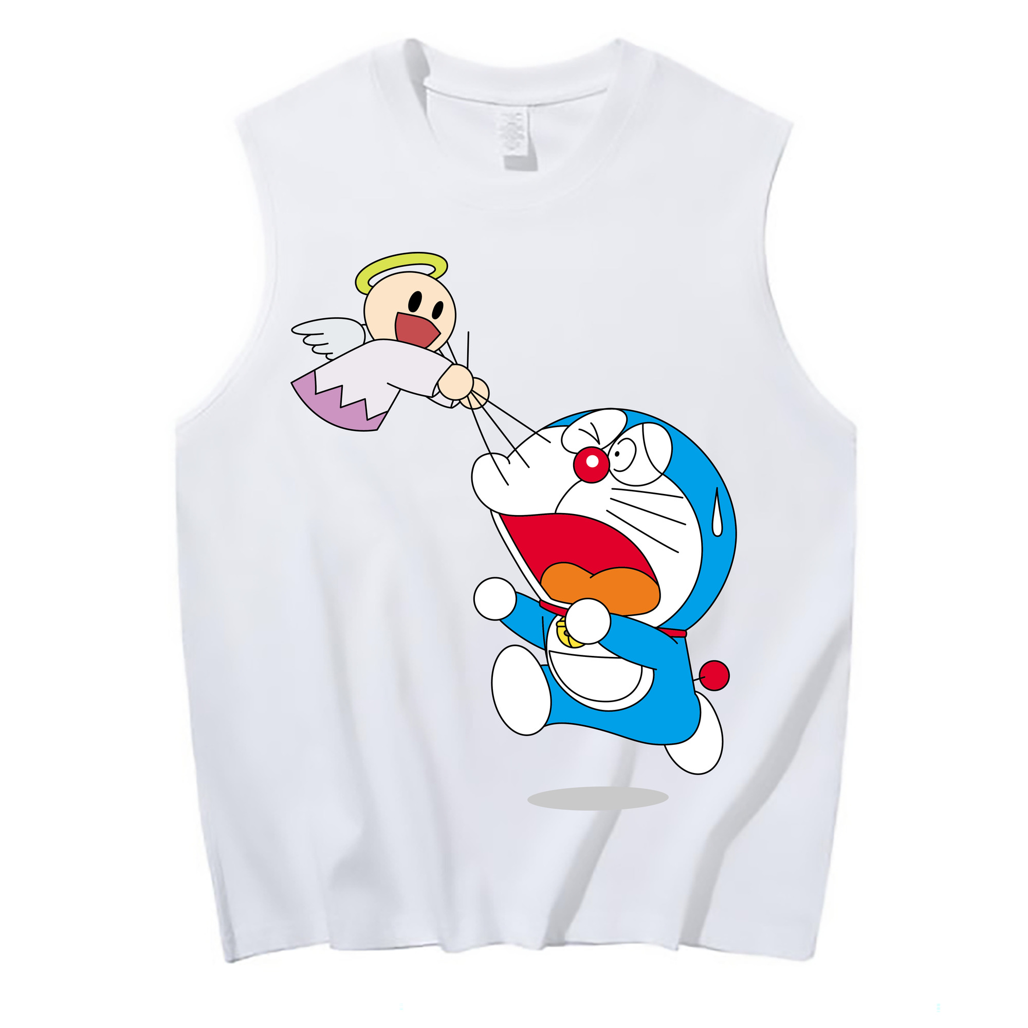 （画像用） ドラえもん Doraemon コットン100％タンクトップ（フロントプリント）
