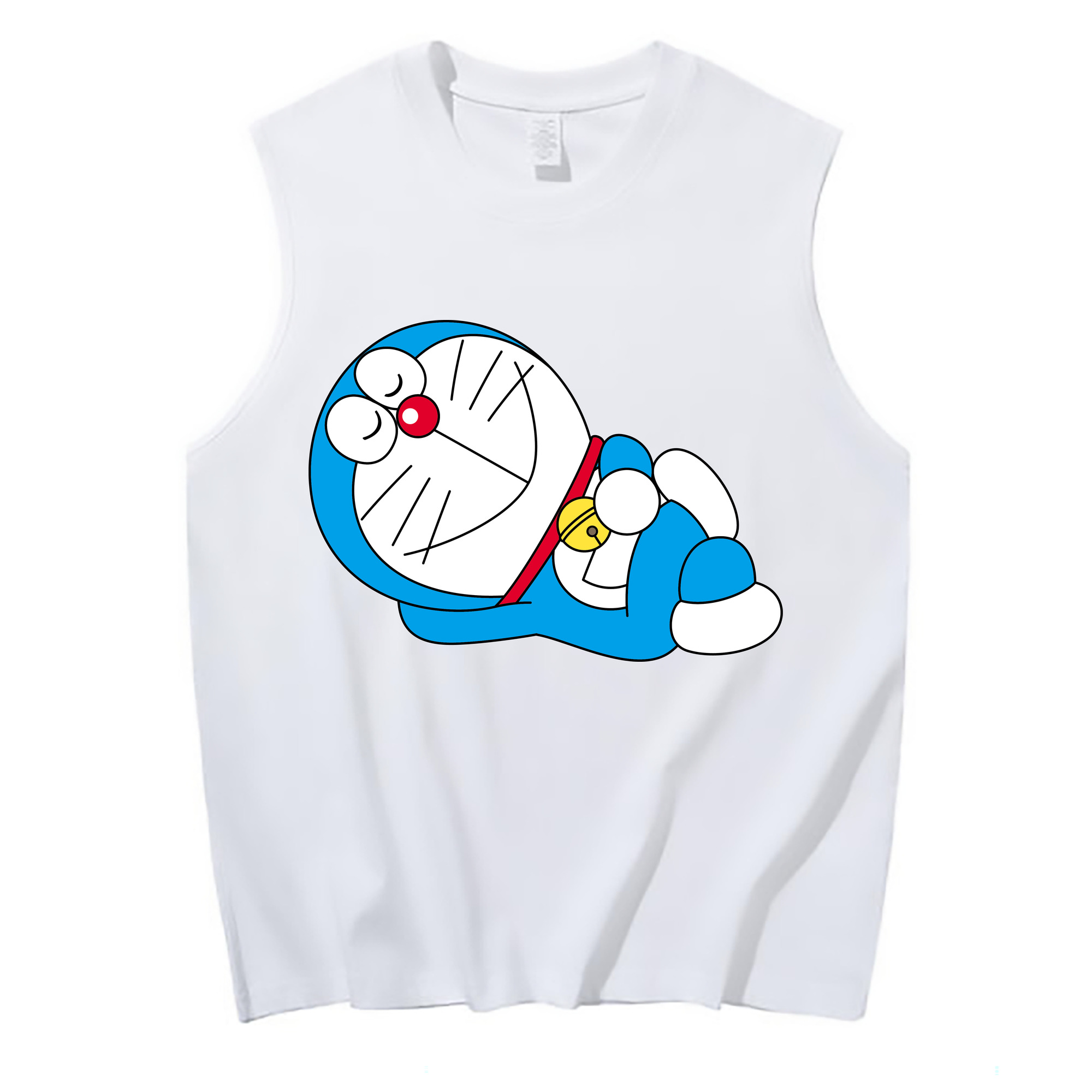 （画像用） ドラえもん Doraemon コットン100％タンクトップ（フロントプリント）