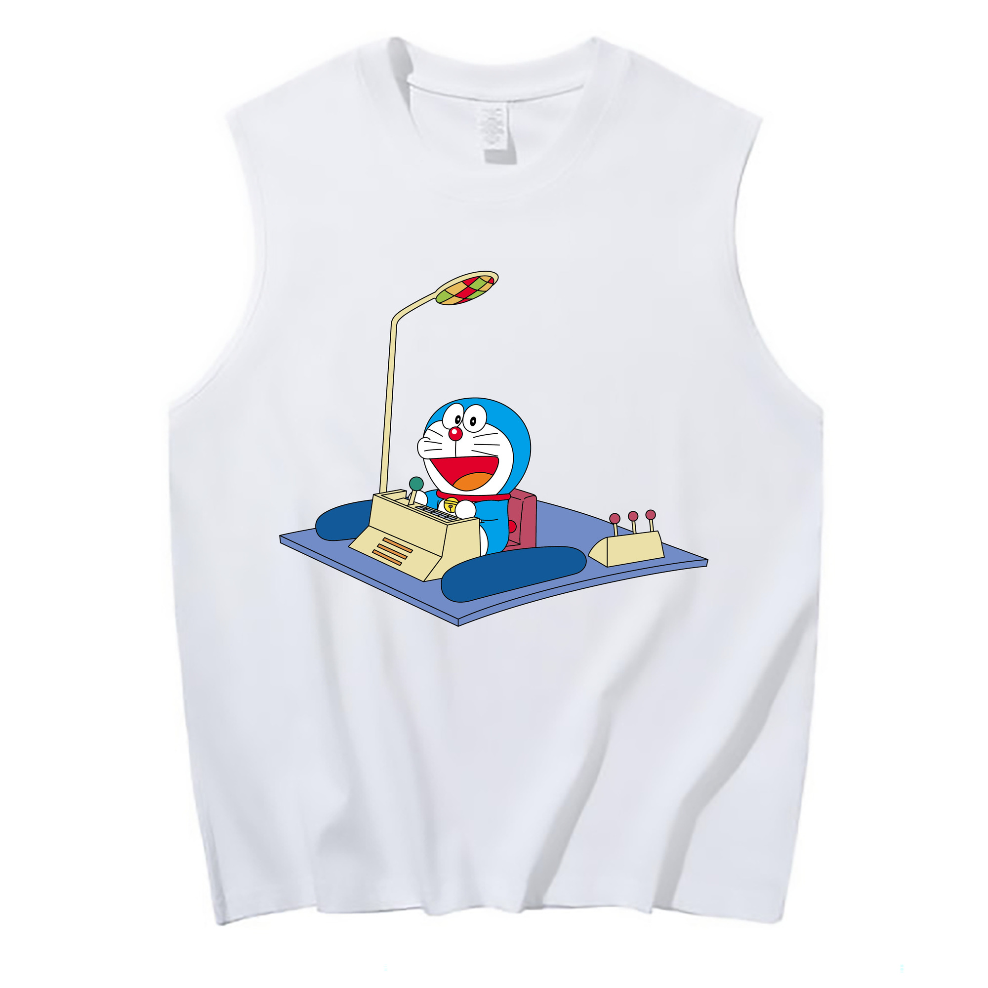 （画像用） ドラえもん Doraemon コットン100％タンクトップ（フロントプリント）