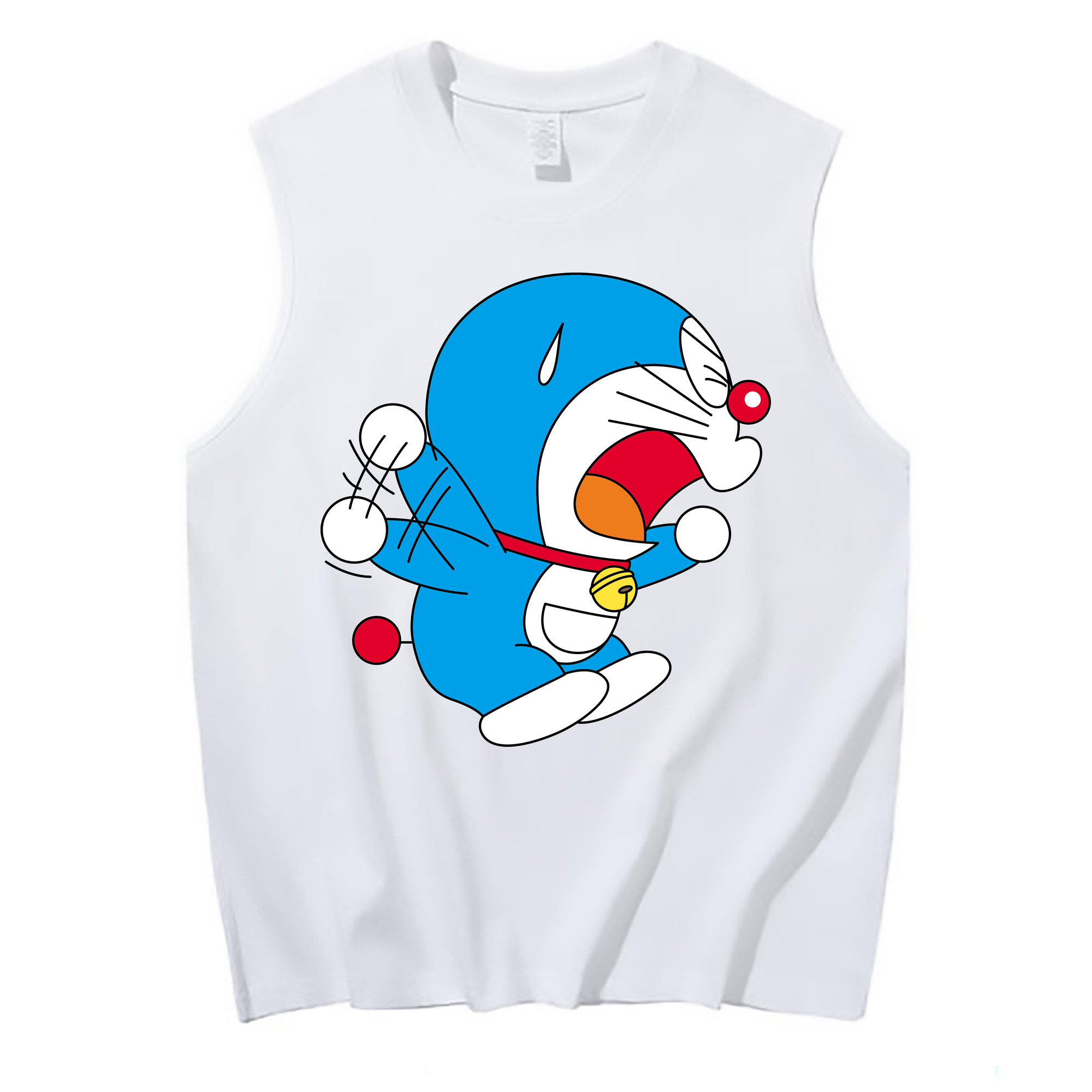 （画像用） ドラえもん Doraemon コットン100％タンクトップ（フロントプリント）
