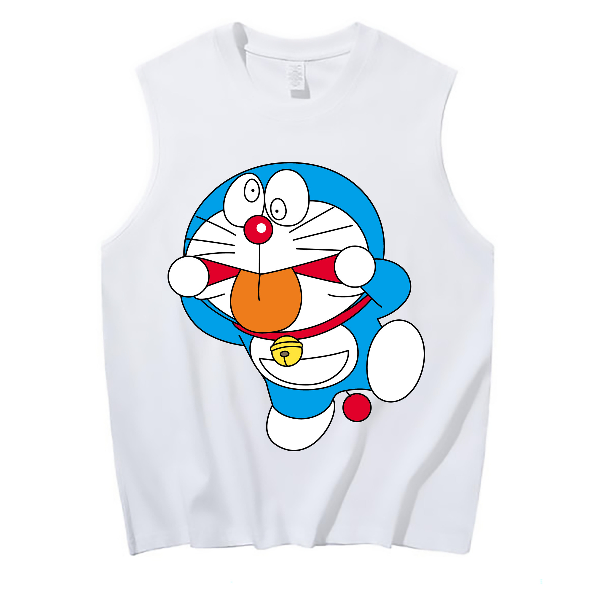 （画像用） ドラえもん Doraemon コットン100％タンクトップ（フロントプリント）