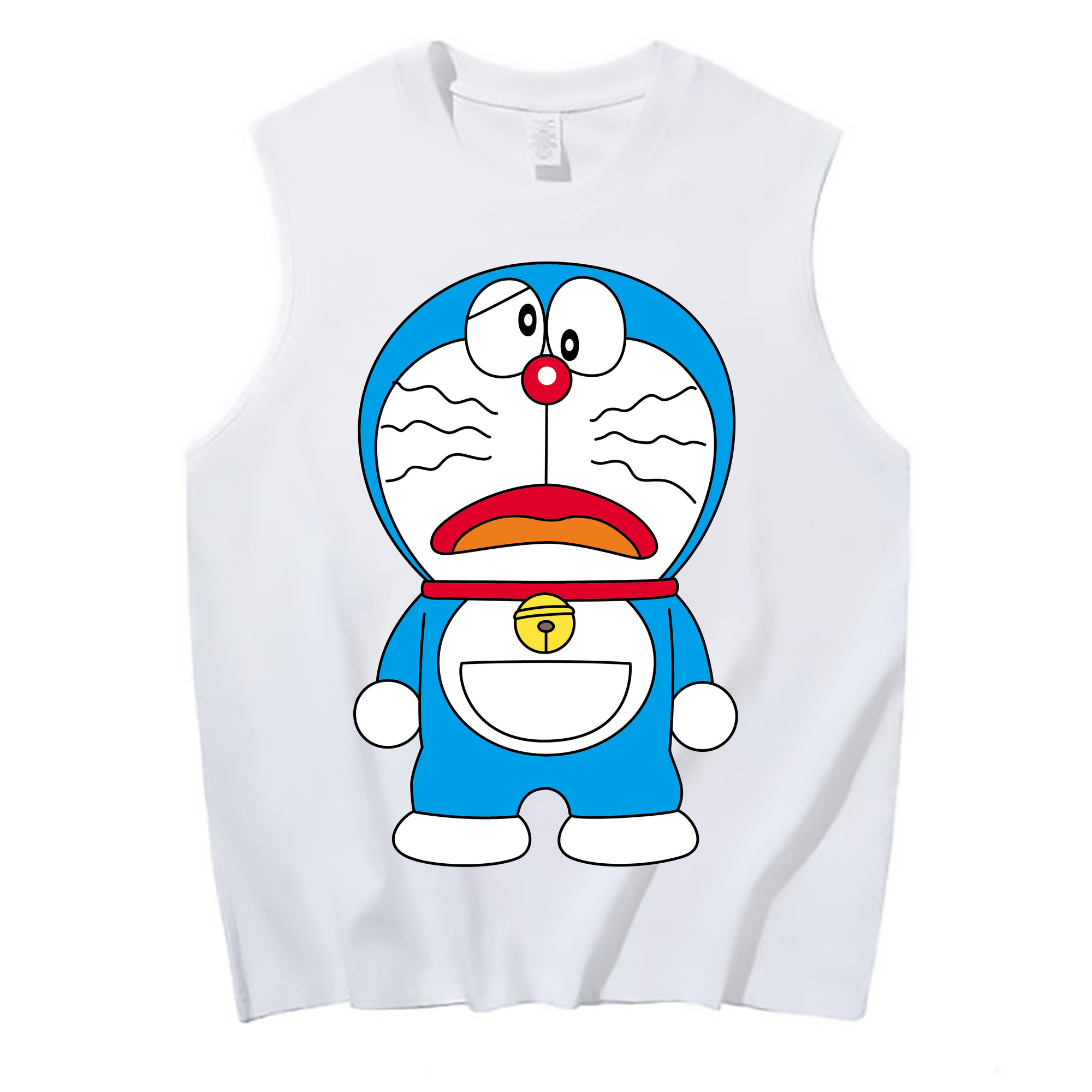 （画像用） ドラえもん Doraemon コットン100％タンクトップ（フロントプリント）