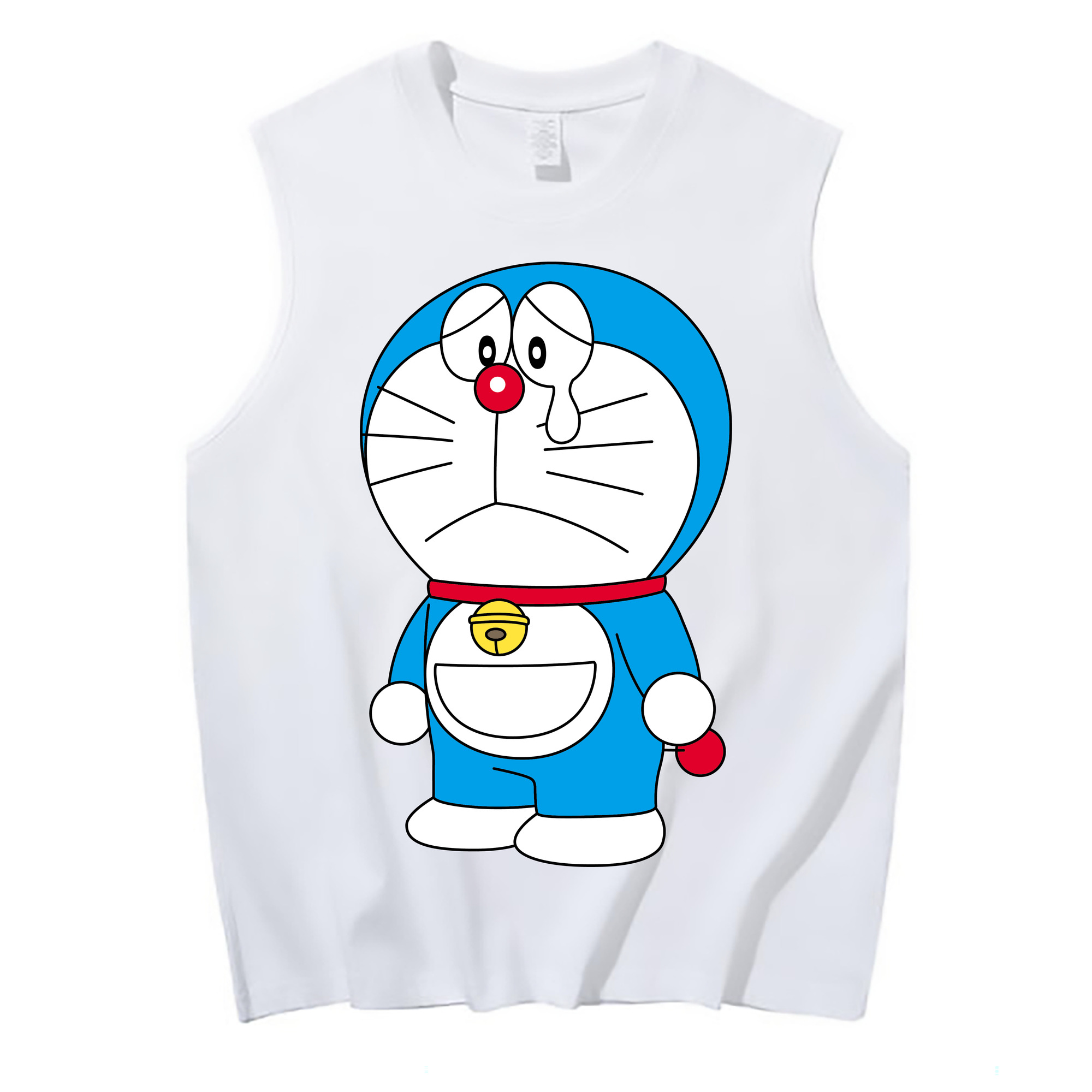 （画像用） ドラえもん Doraemon コットン100％タンクトップ（フロントプリント）