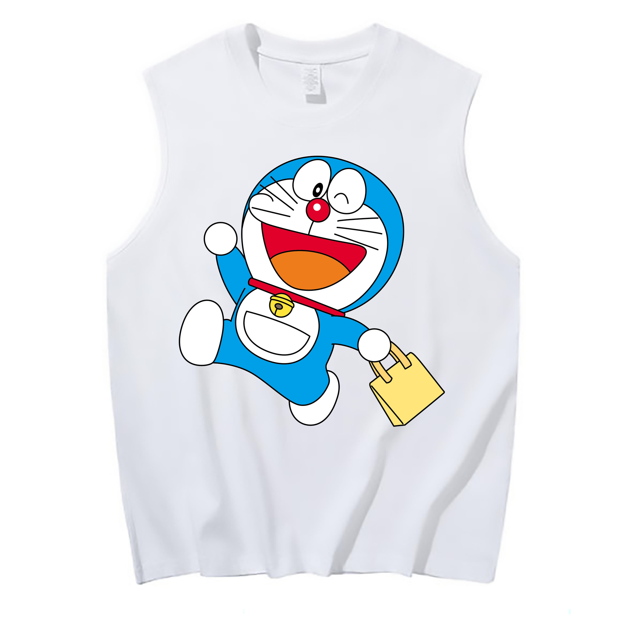 （画像用） ドラえもん Doraemon コットン100％タンクトップ（フロントプリント）