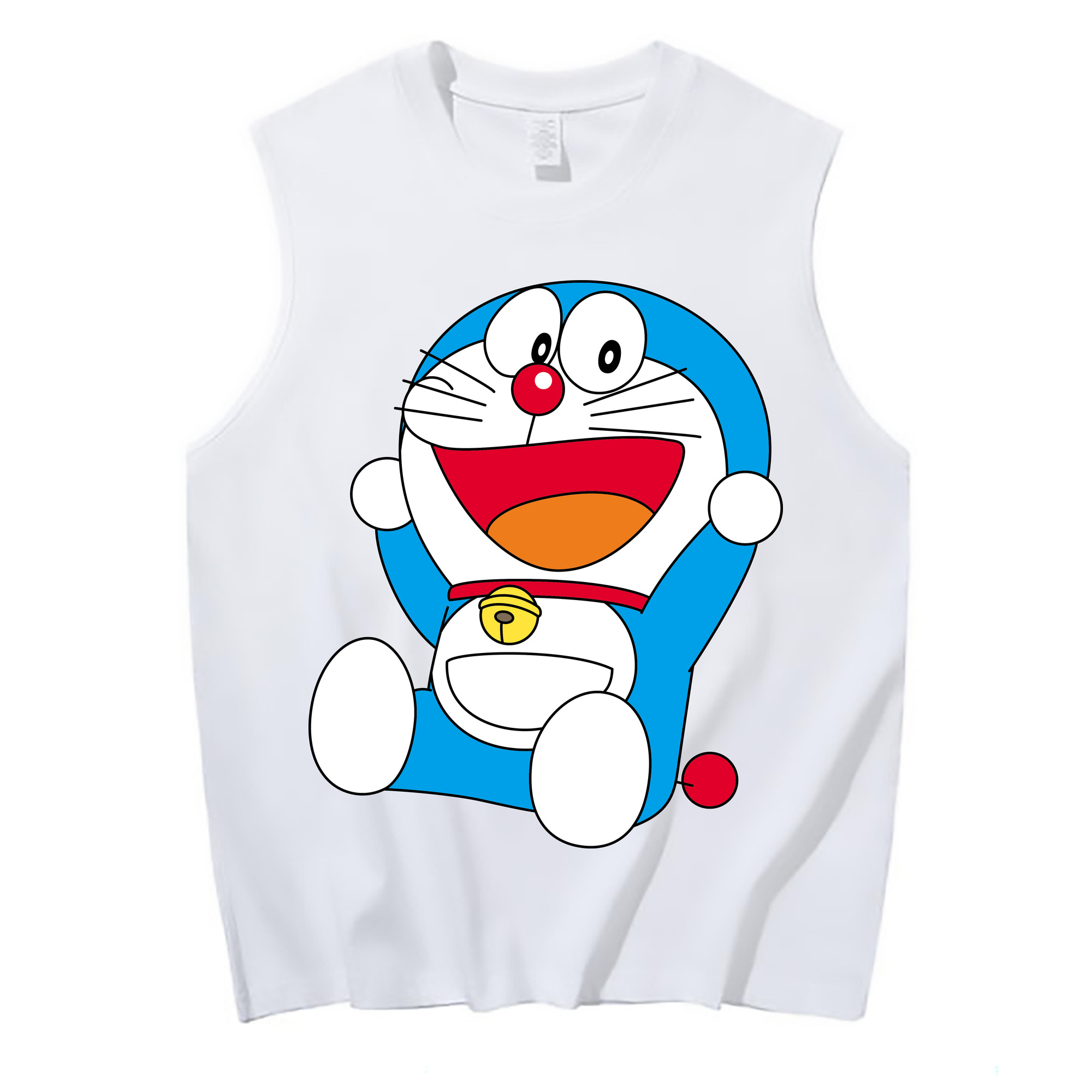 （画像用） ドラえもん Doraemon コットン100％タンクトップ（フロントプリント）