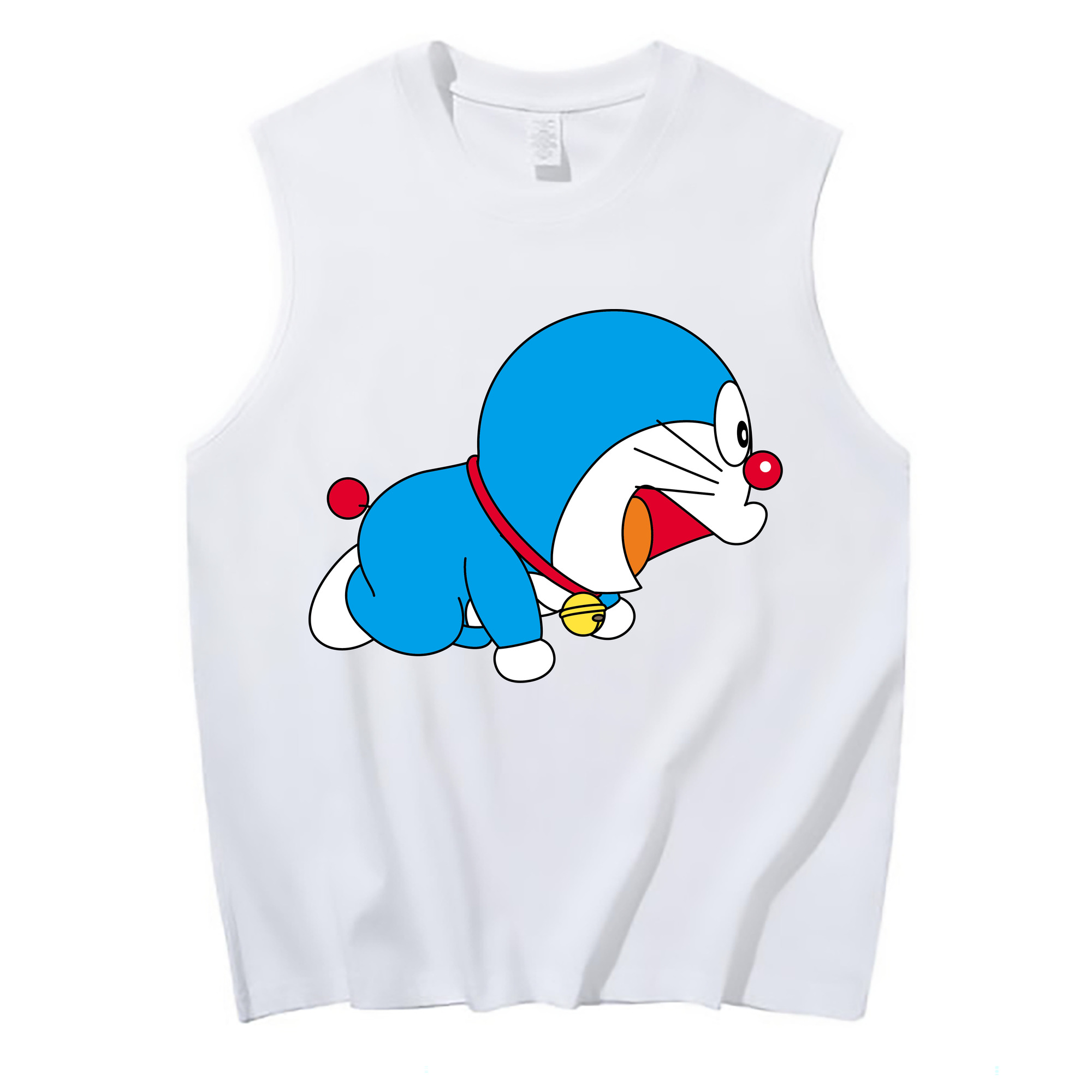 （画像用） ドラえもん Doraemon コットン100％タンクトップ（フロントプリント）