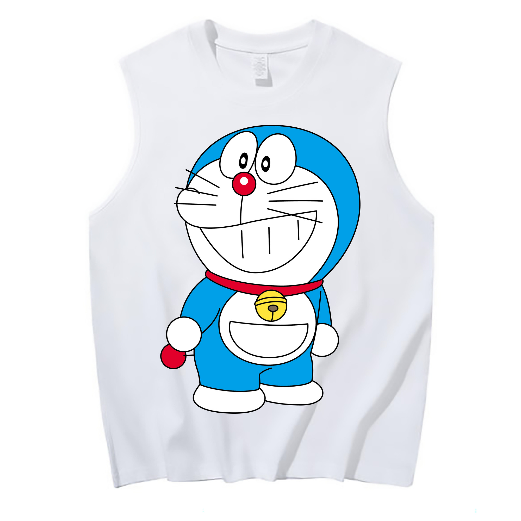 （画像用） ドラえもん Doraemon コットン100％タンクトップ（フロントプリント）