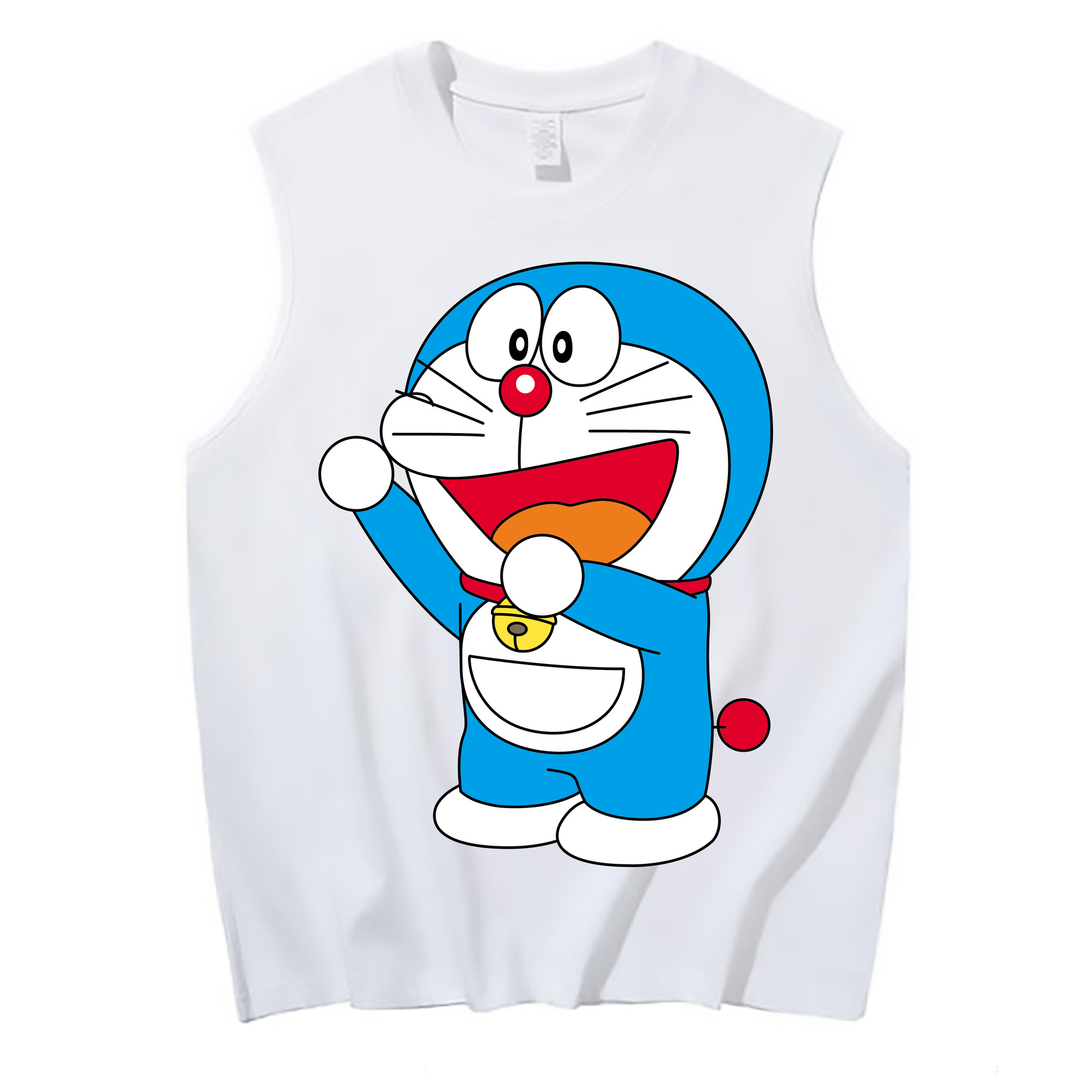 （画像用） ドラえもん Doraemon コットン100％タンクトップ（フロントプリント）