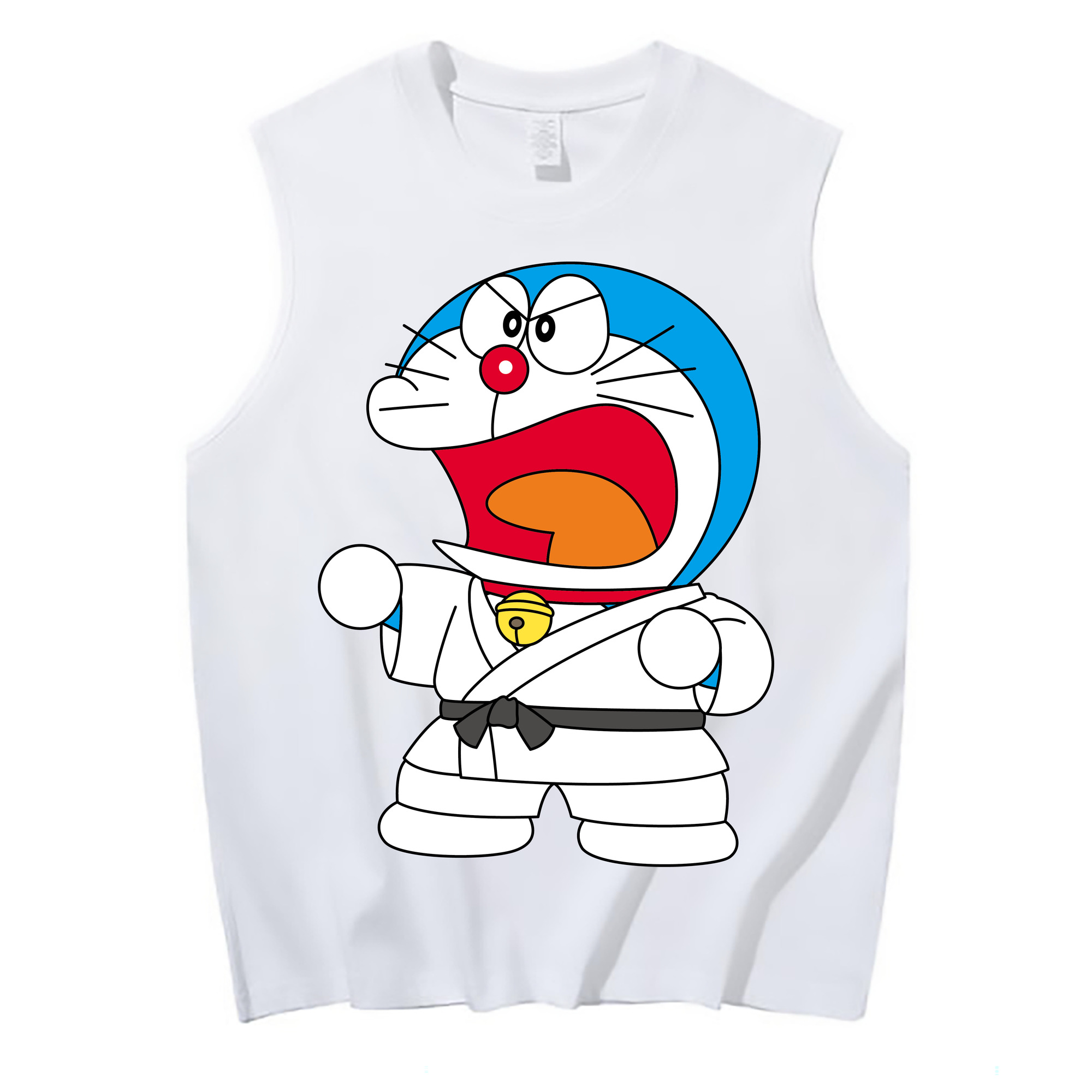 （画像用） ドラえもん Doraemon コットン100％タンクトップ（フロントプリント）