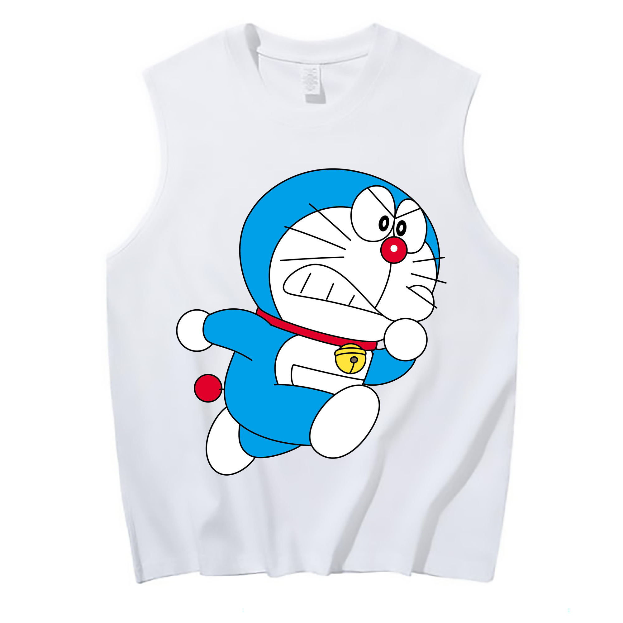 （画像用） ドラえもん Doraemon コットン100％タンクトップ（フロントプリント）