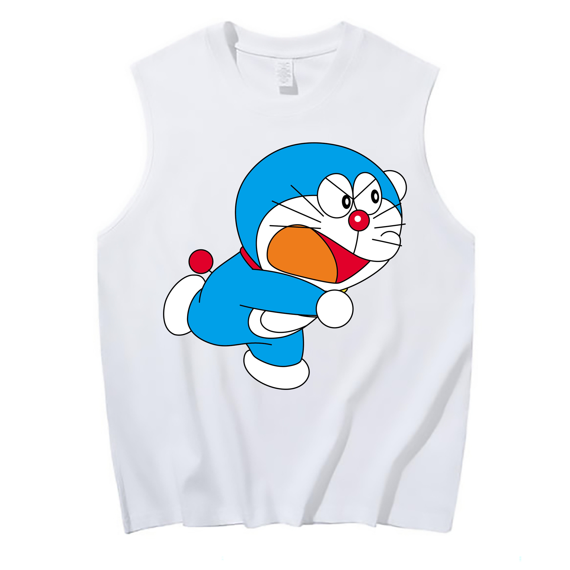 （画像用） ドラえもん Doraemon コットン100％タンクトップ（フロントプリント）