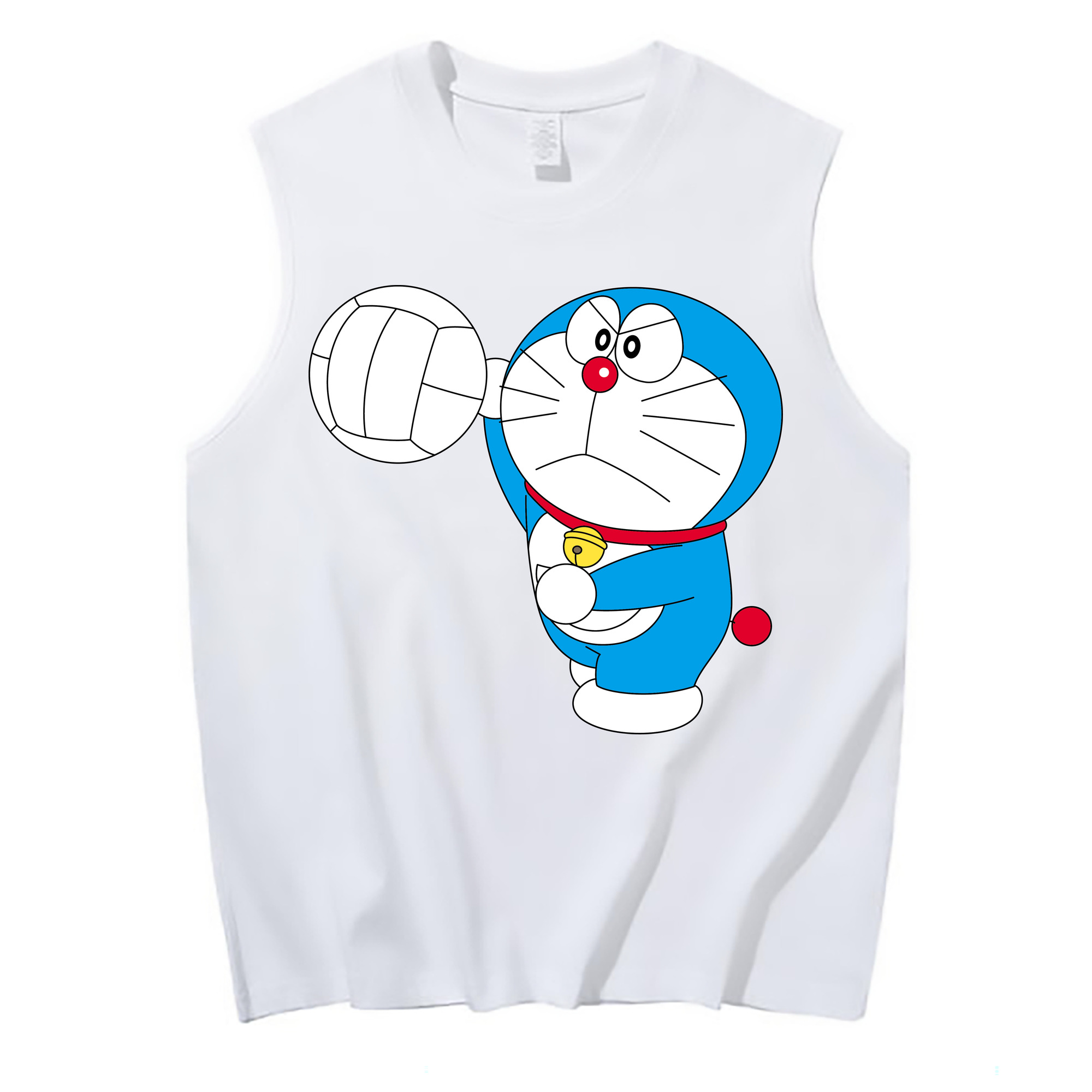 （画像用） ドラえもん Doraemon コットン100％タンクトップ（フロントプリント）