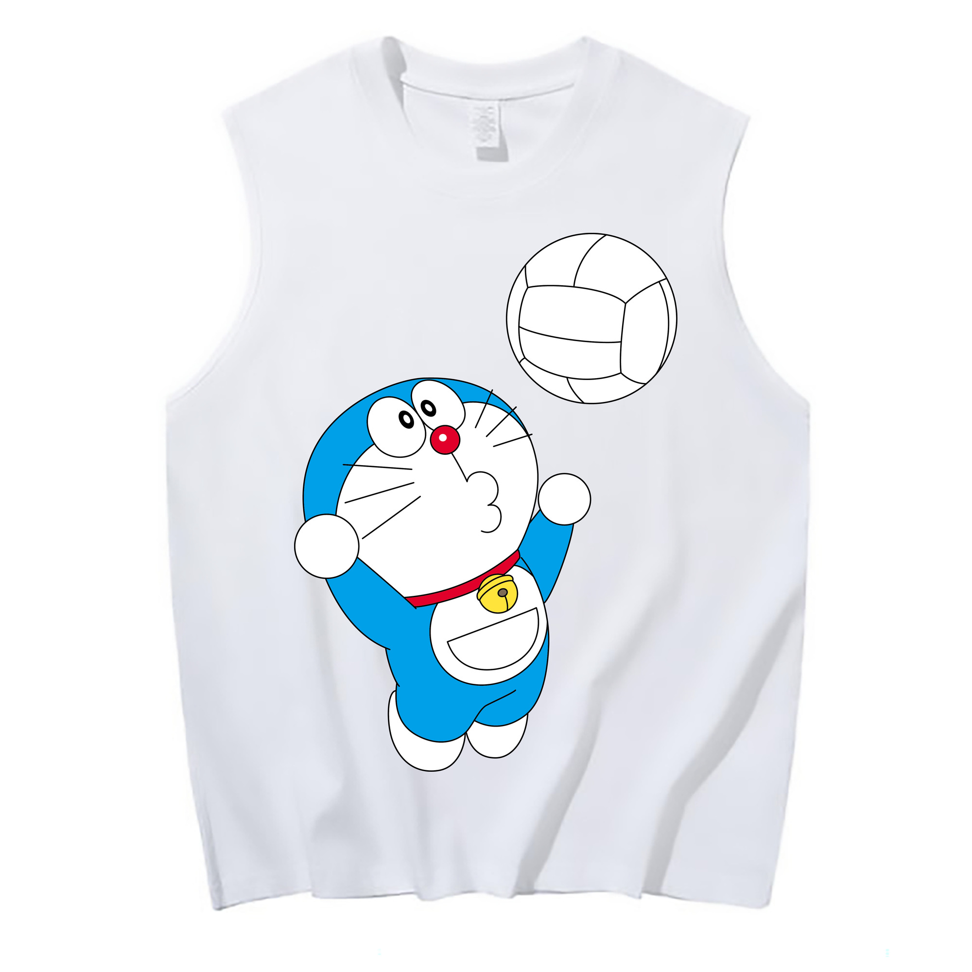 （画像用） ドラえもん Doraemon コットン100％タンクトップ（フロントプリント）