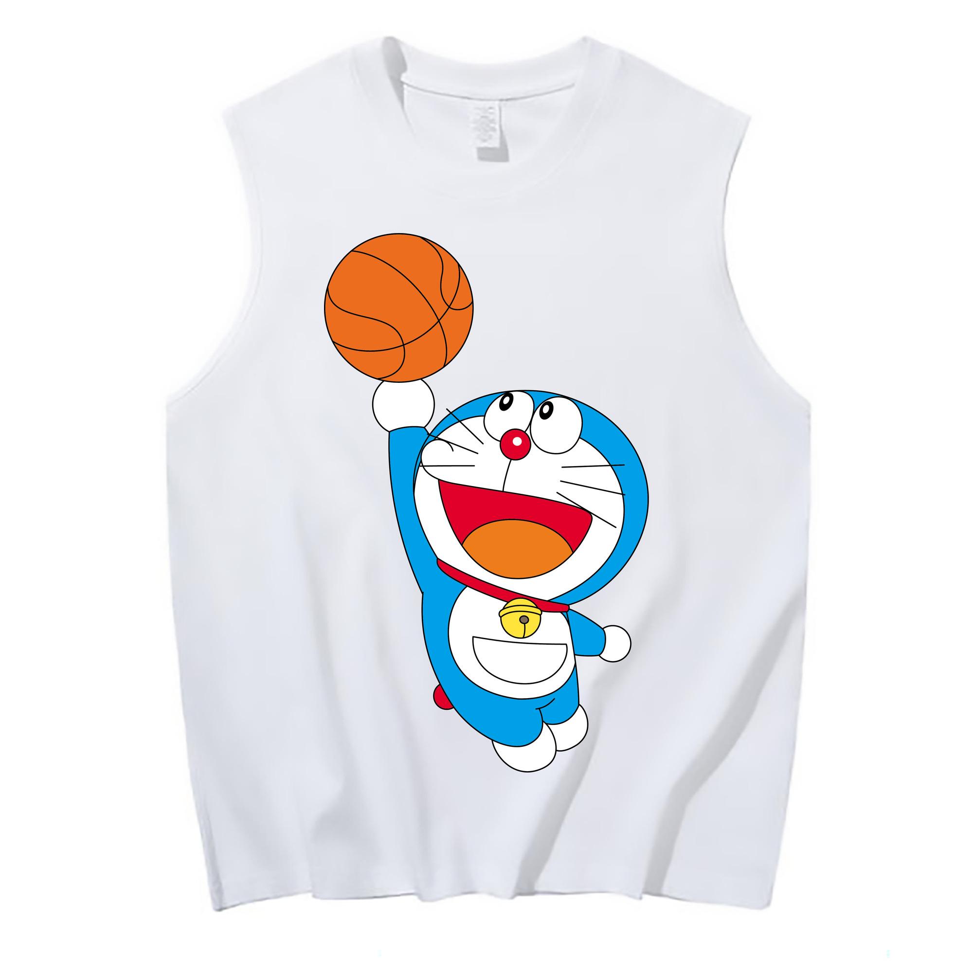 （画像用） ドラえもん Doraemon コットン100％タンクトップ（フロントプリント）