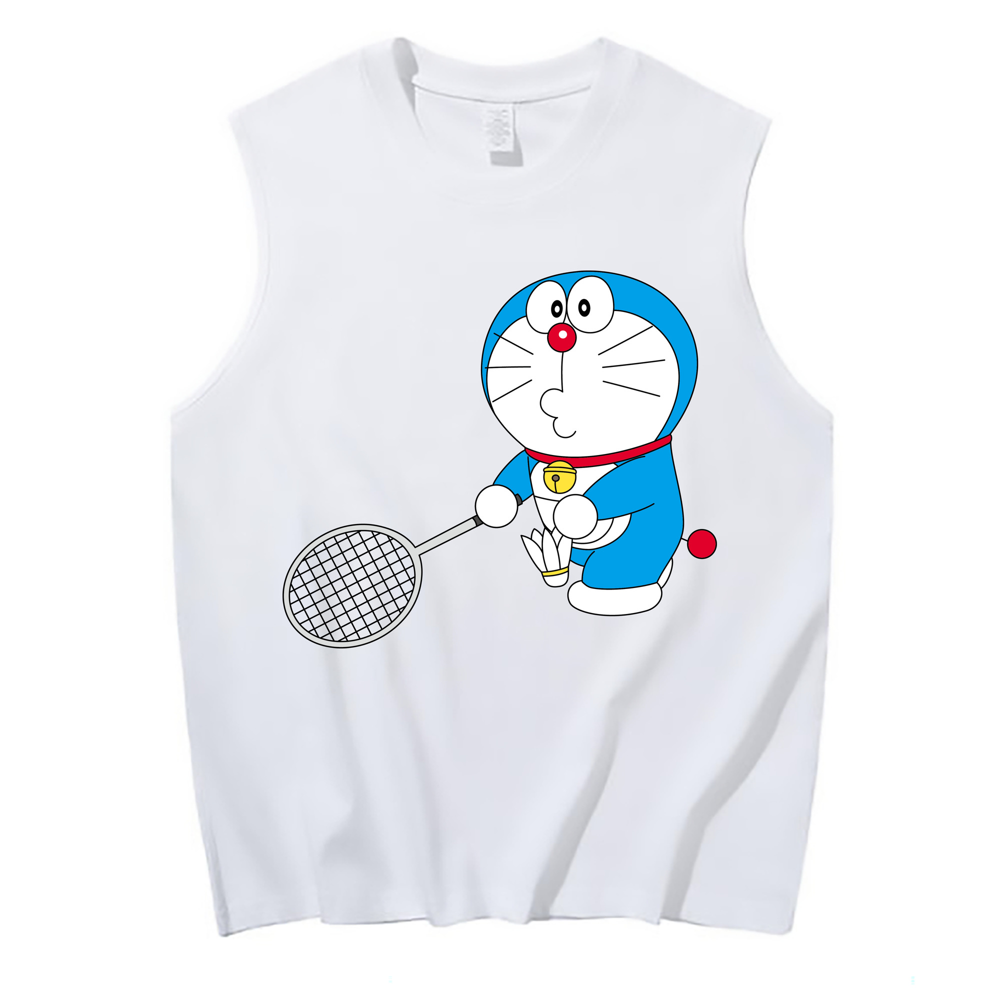 （画像用） ドラえもん Doraemon コットン100％タンクトップ（フロントプリント）