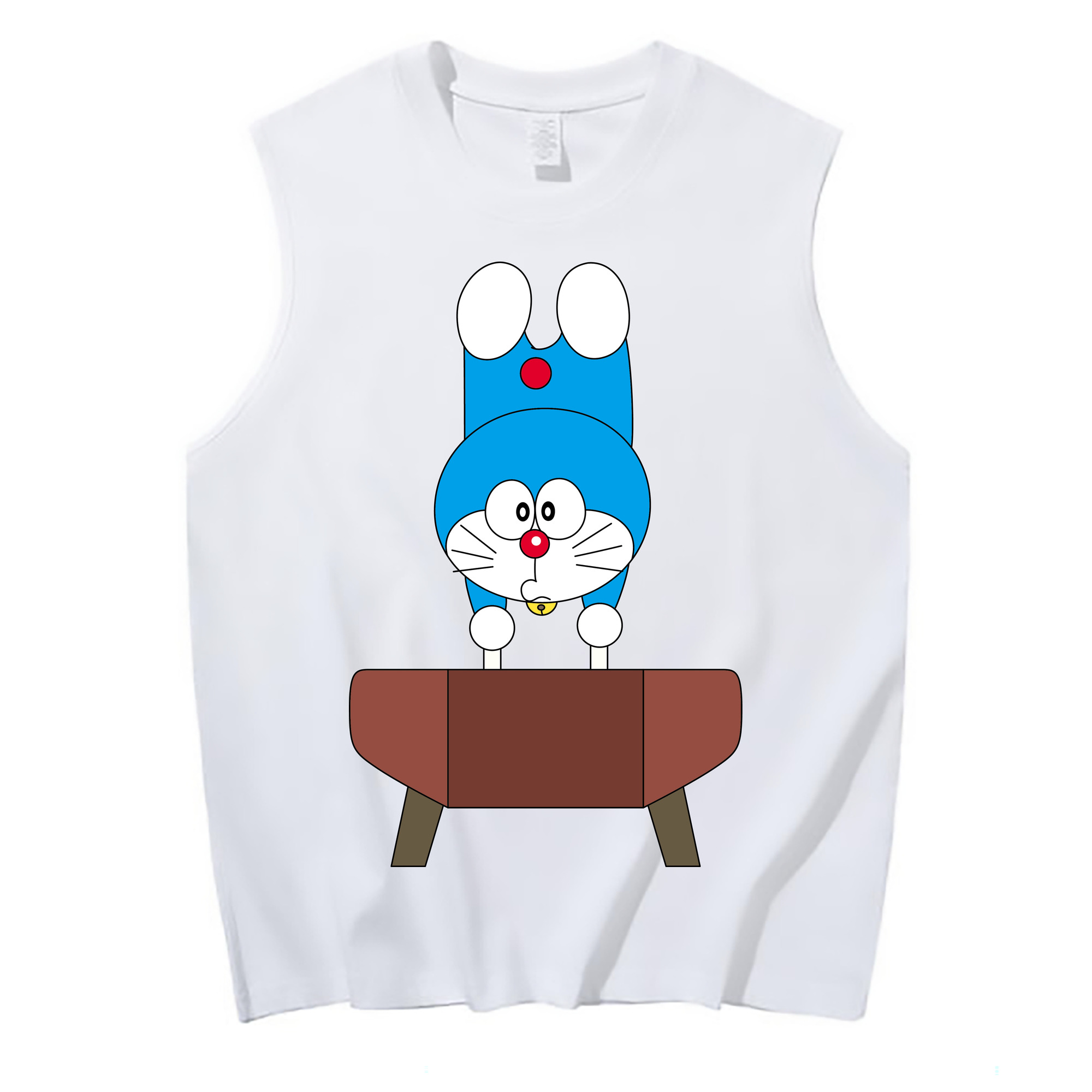 （画像用） ドラえもん Doraemon コットン100％タンクトップ（フロントプリント）