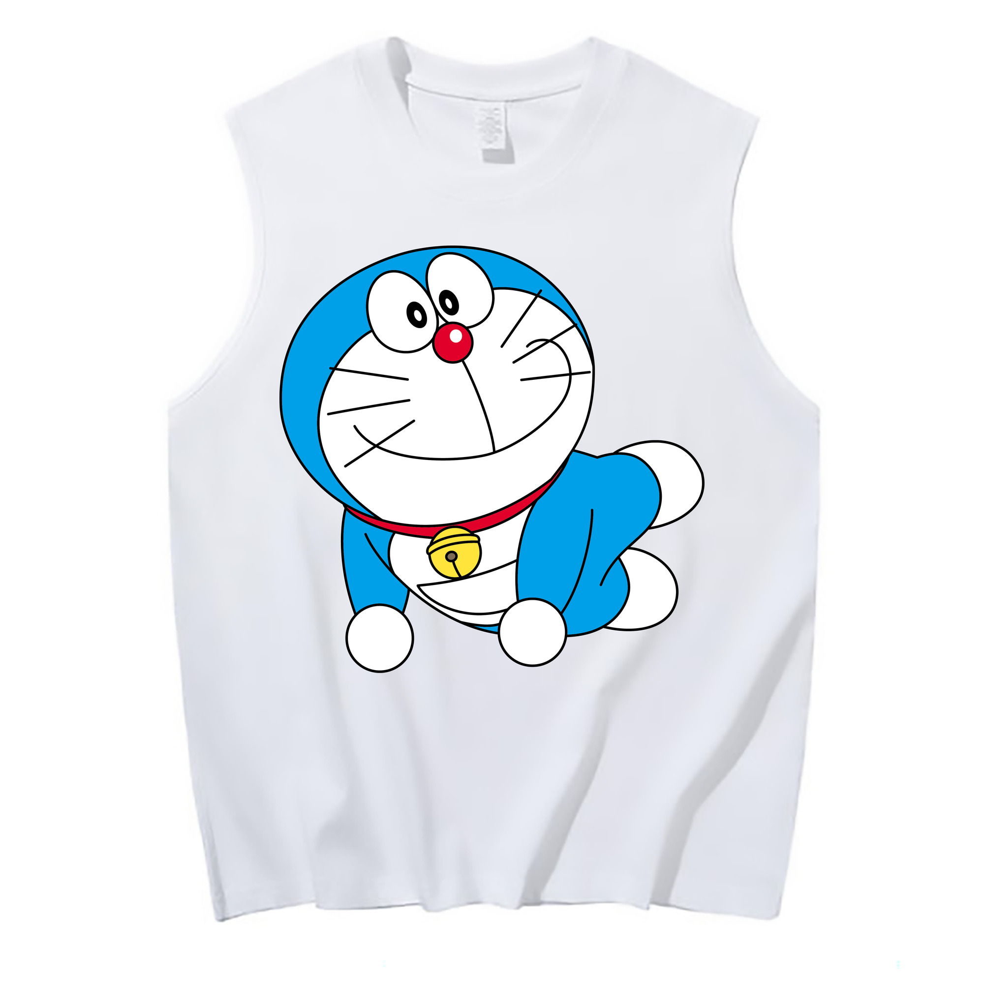 （画像用） ドラえもん Doraemon コットン100％タンクトップ（フロントプリント）