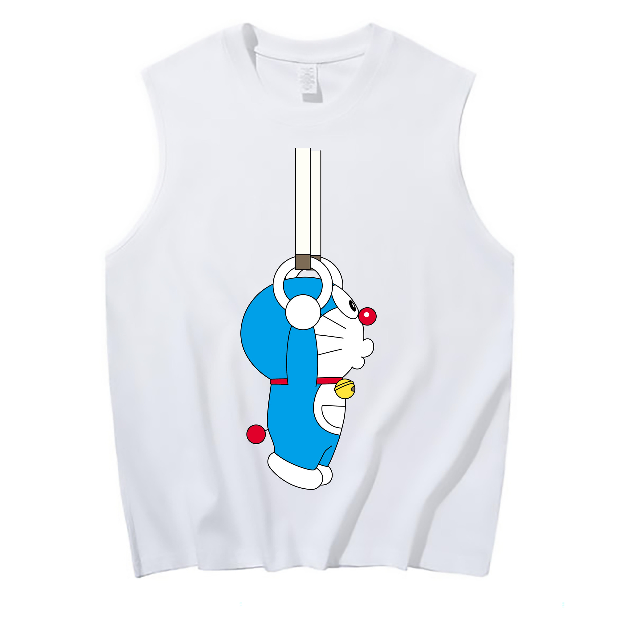 （画像用） ドラえもん Doraemon コットン100％タンクトップ（フロントプリント）