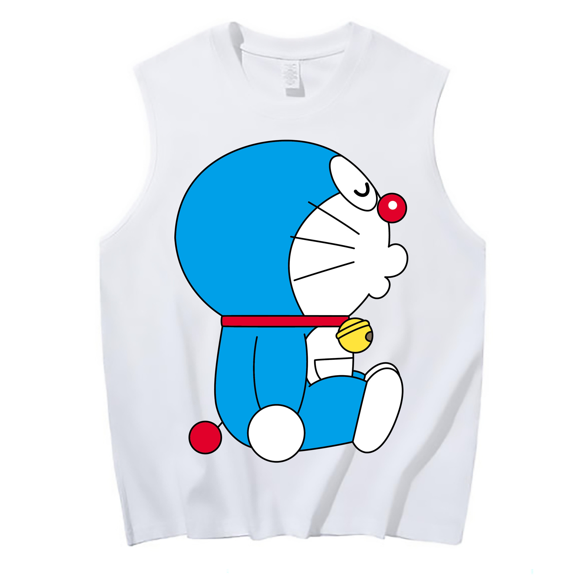 （画像用） ドラえもん Doraemon コットン100％タンクトップ（フロントプリント）