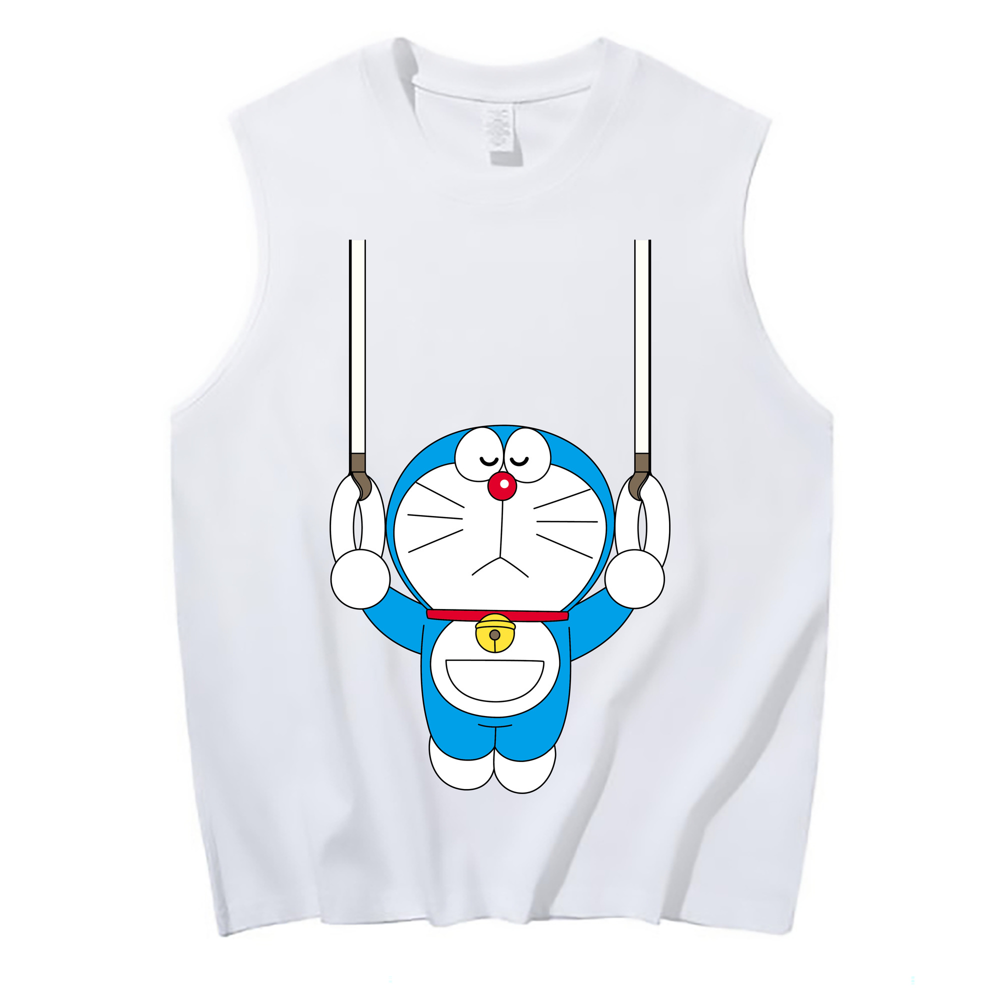 （画像用） ドラえもん Doraemon コットン100％タンクトップ（フロントプリント）