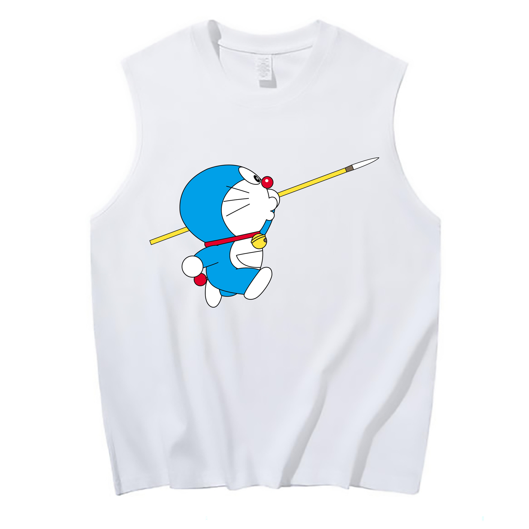 （画像用） ドラえもん Doraemon コットン100％タンクトップ（フロントプリント）