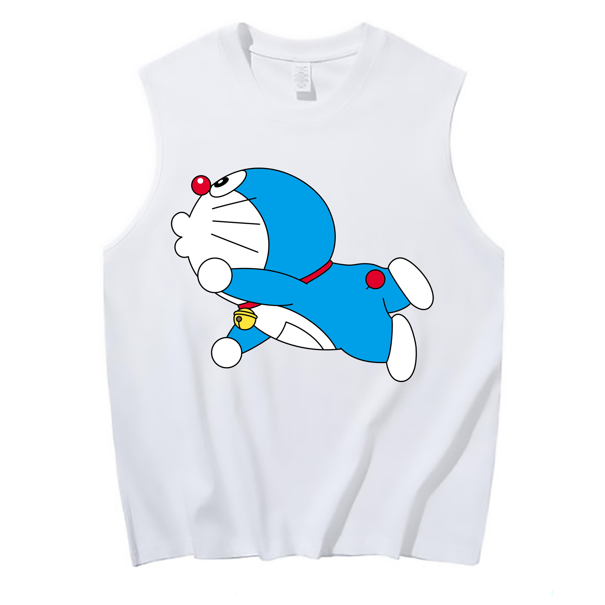 （画像用） ドラえもん Doraemon コットン100％タンクトップ（フロントプリント）