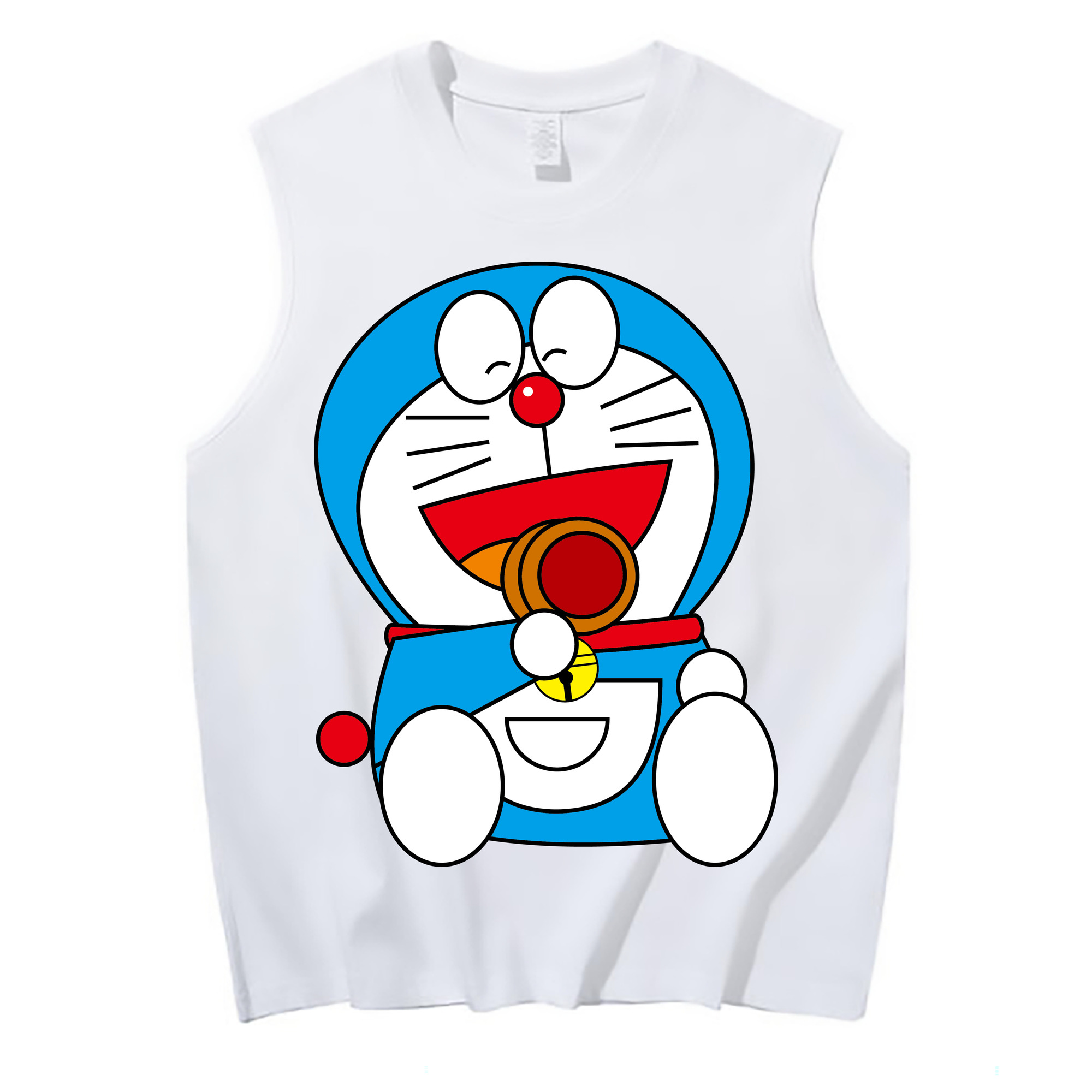 （画像用） ドラえもん Doraemon コットン100％タンクトップ（フロントプリント）