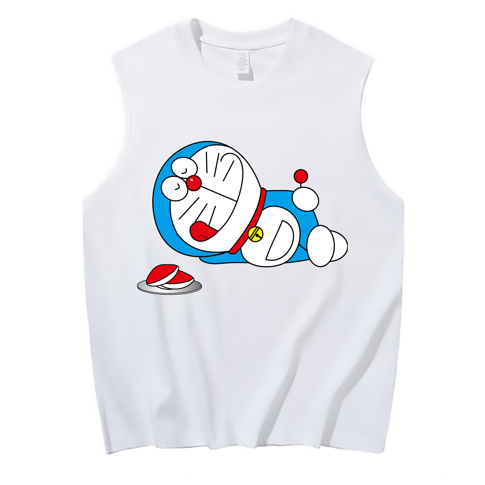（画像用） ドラえもん Doraemon コットン100％タンクトップ（フロントプリント）