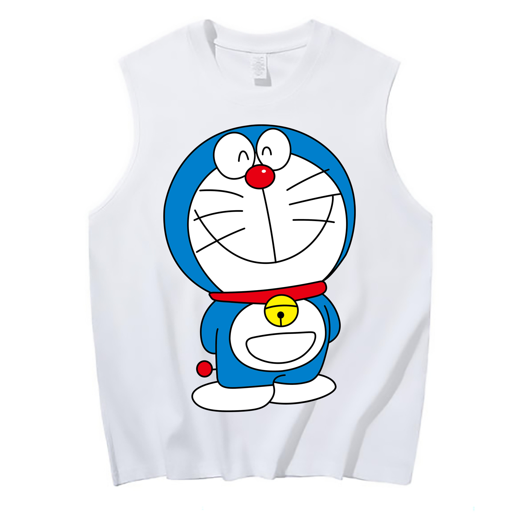 （画像用） ドラえもん Doraemon コットン100％タンクトップ（フロントプリント）