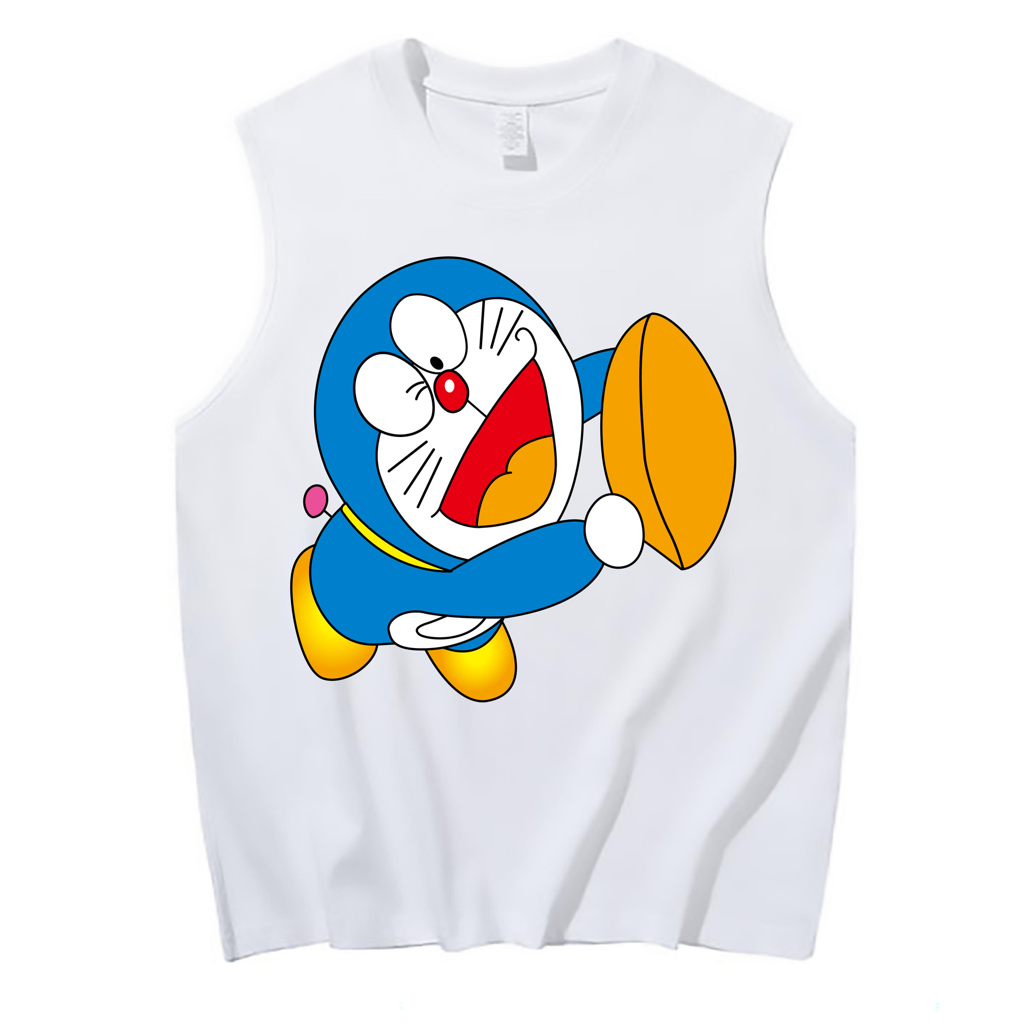 （画像用） ドラえもん Doraemon コットン100％タンクトップ（フロントプリント）