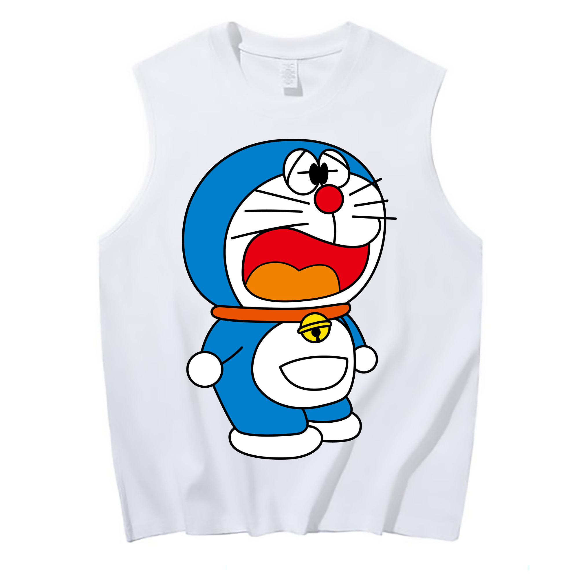 （画像用） ドラえもん Doraemon コットン100％タンクトップ（フロントプリント）
