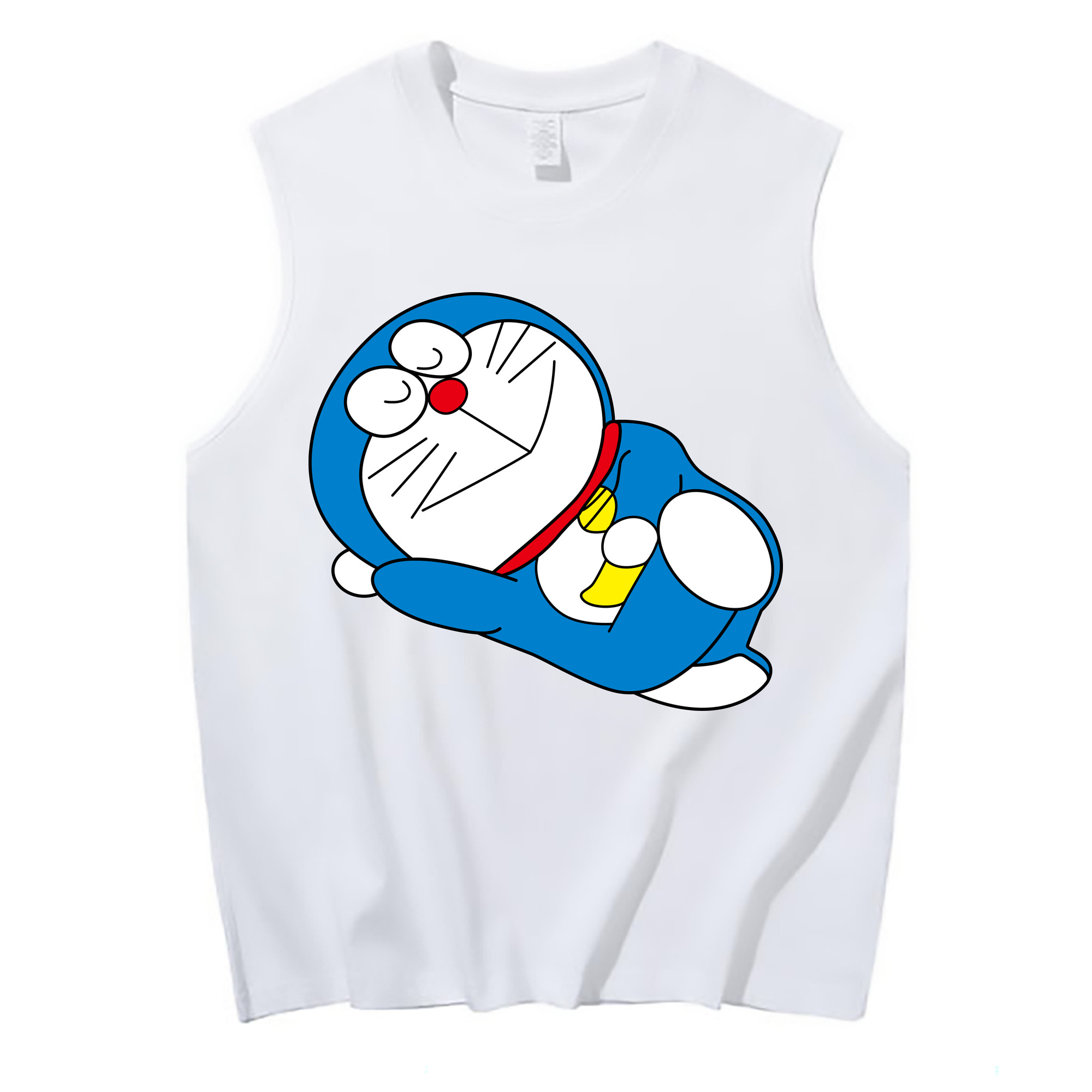 （画像用） ドラえもん Doraemon コットン100％タンクトップ（フロントプリント）
