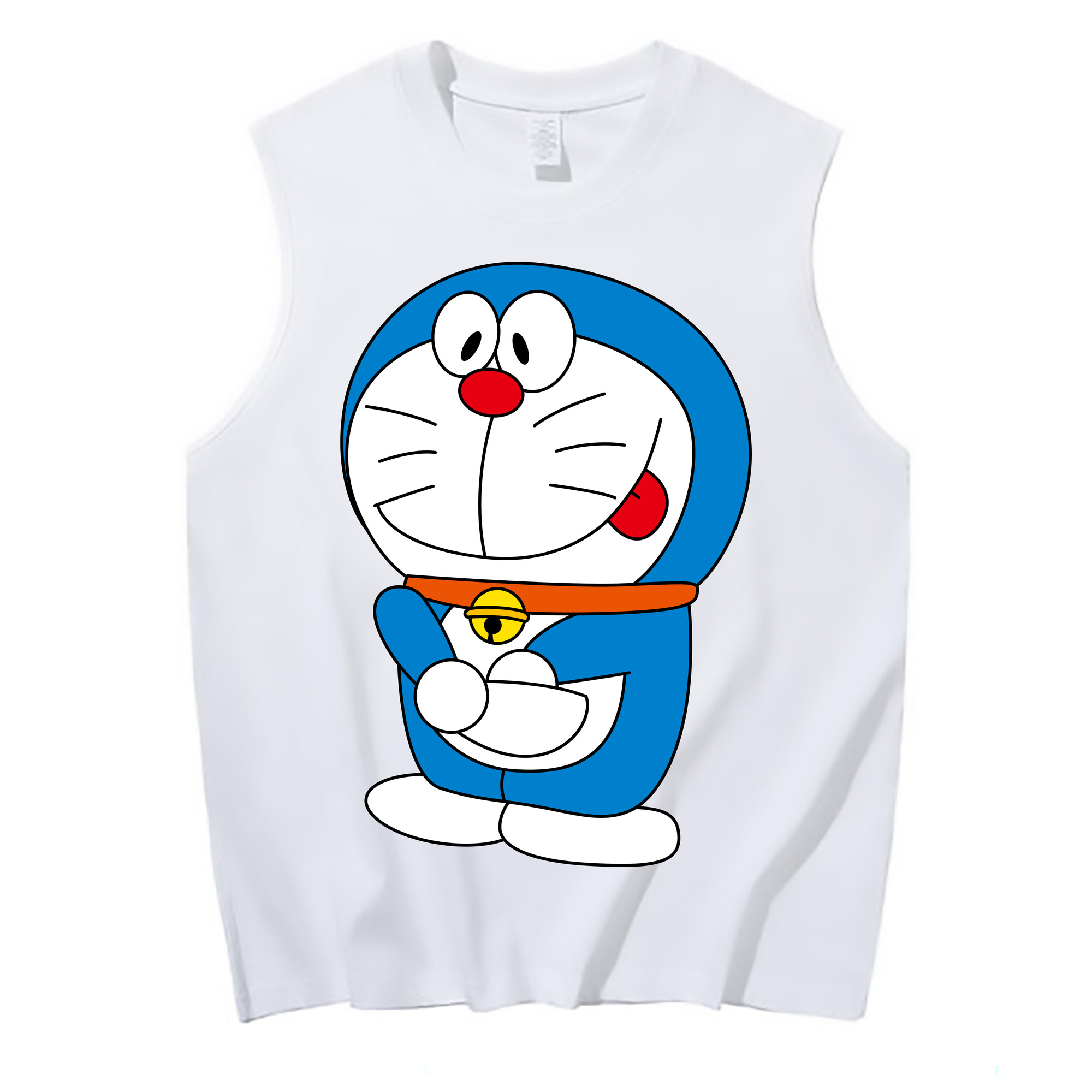 （画像用） ドラえもん Doraemon コットン100％タンクトップ（フロントプリント）