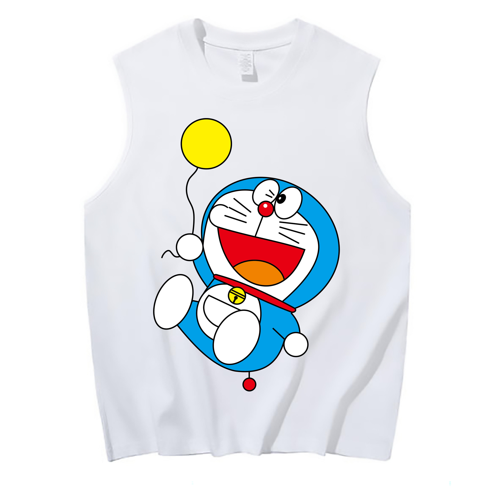 （画像用） ドラえもん Doraemon コットン100％タンクトップ（フロントプリント）
