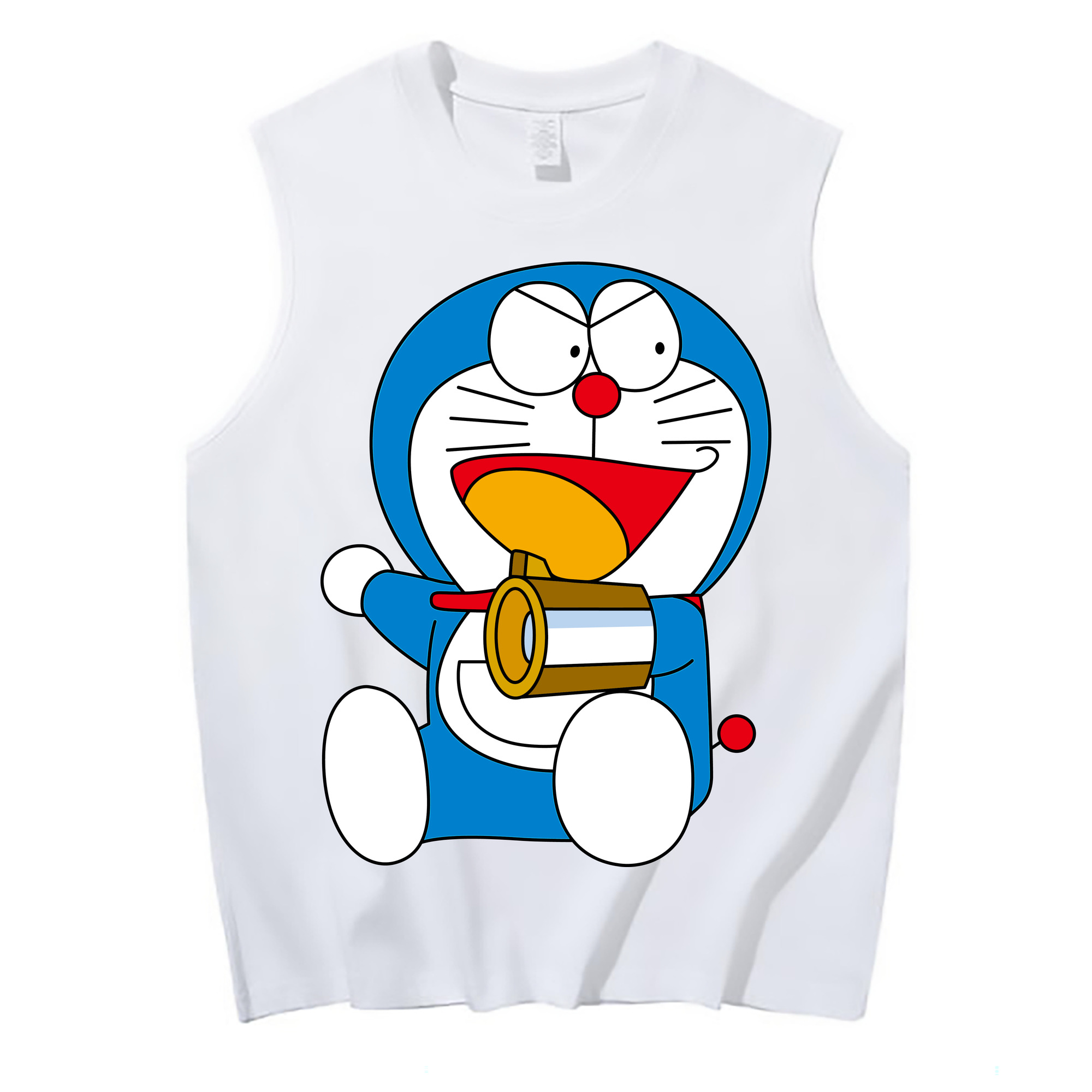 （画像用） ドラえもん Doraemon コットン100％タンクトップ（フロントプリント）