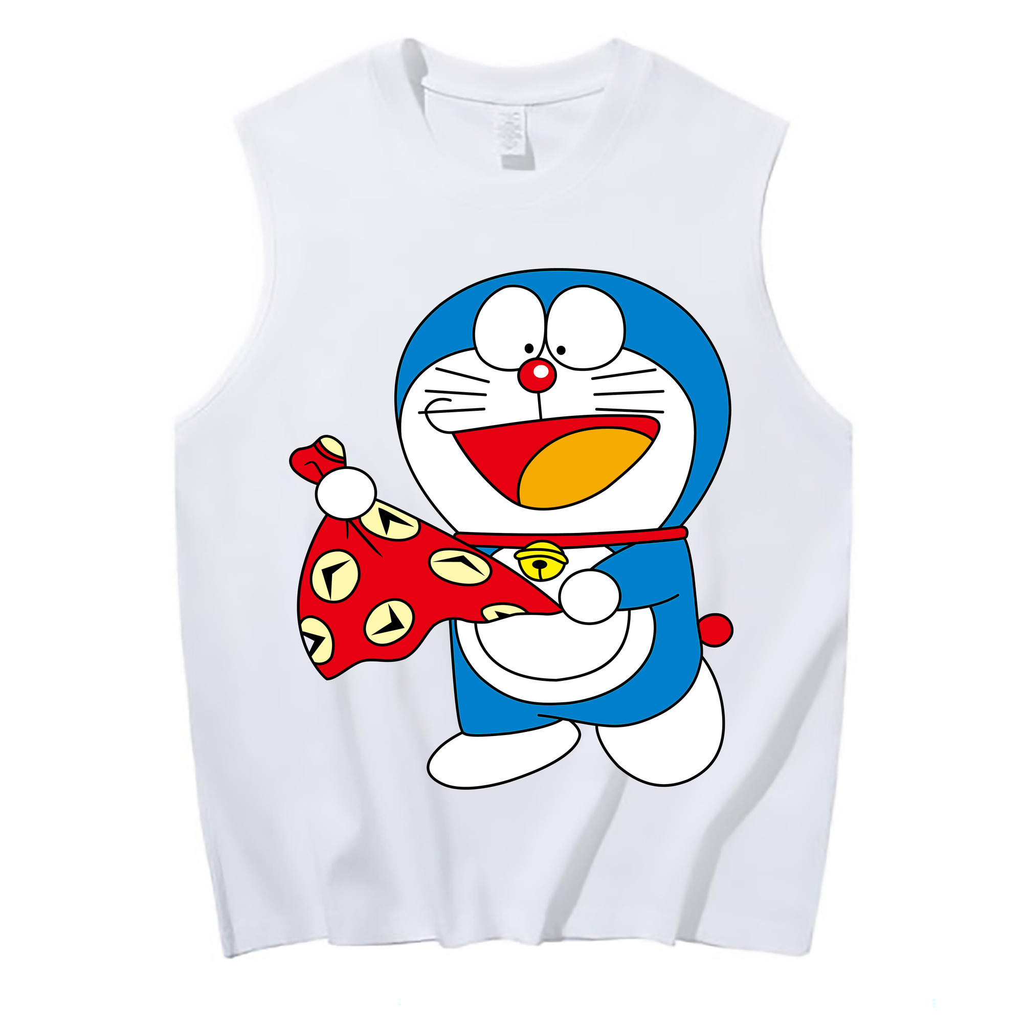 （画像用） ドラえもん Doraemon コットン100％タンクトップ（フロントプリント）