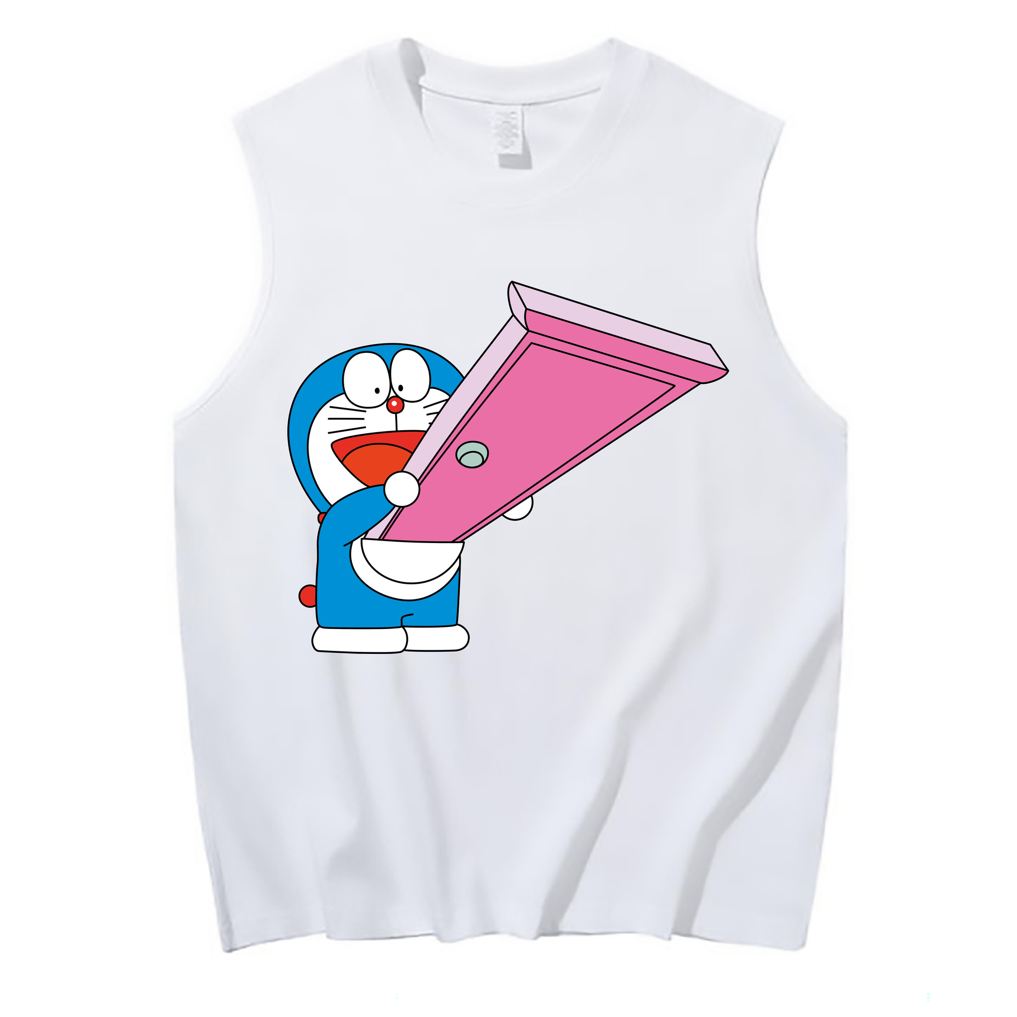 （画像用） ドラえもん Doraemon コットン100％タンクトップ（フロントプリント）