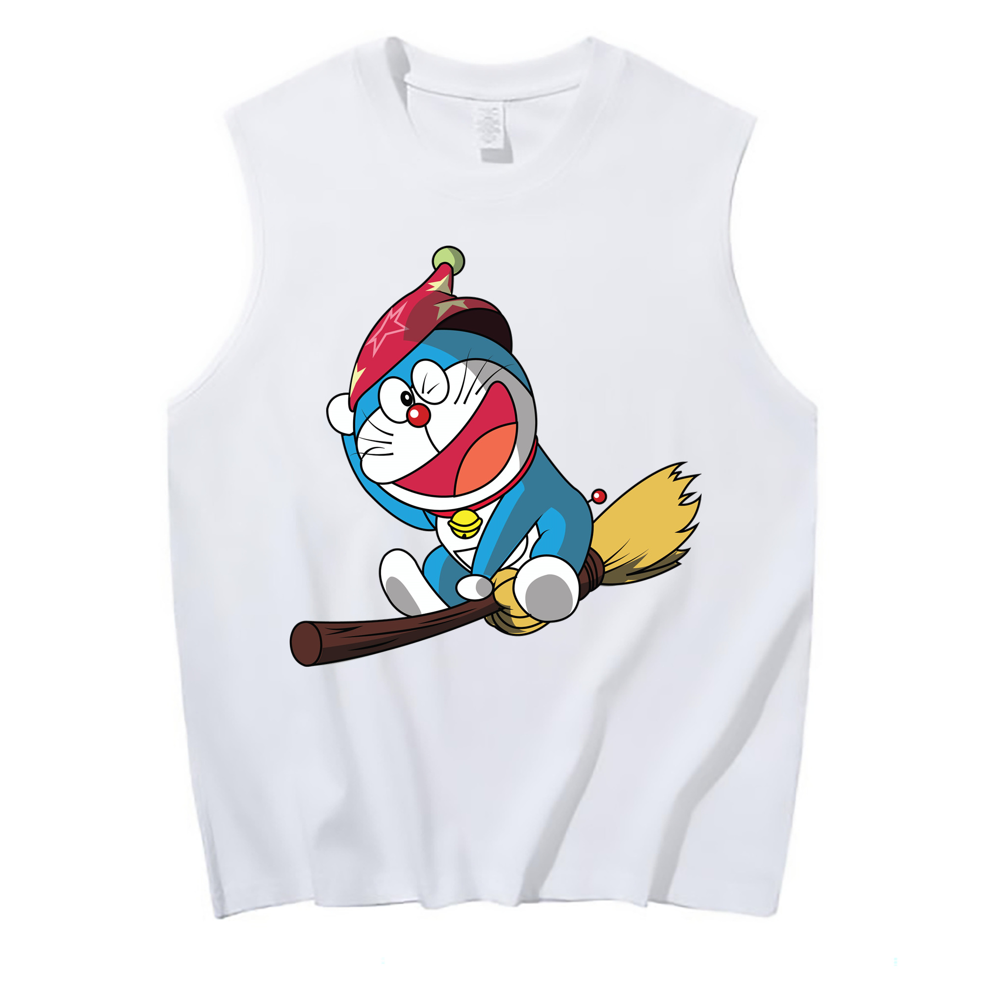 （画像用） ドラえもん Doraemon コットン100％タンクトップ（フロントプリント）