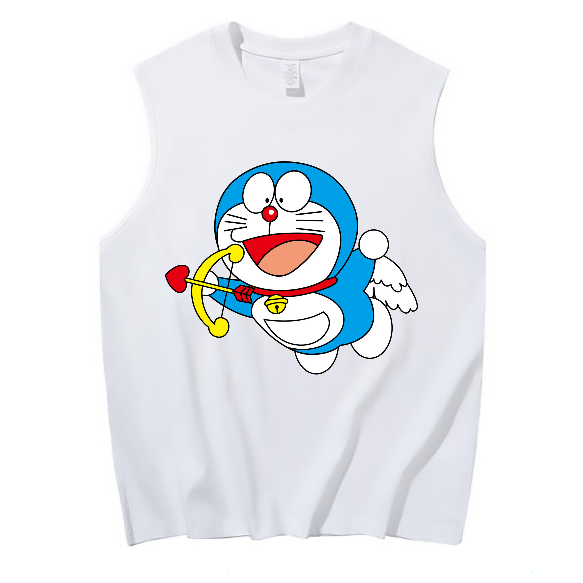 （画像用） ドラえもん Doraemon コットン100％タンクトップ（フロントプリント）