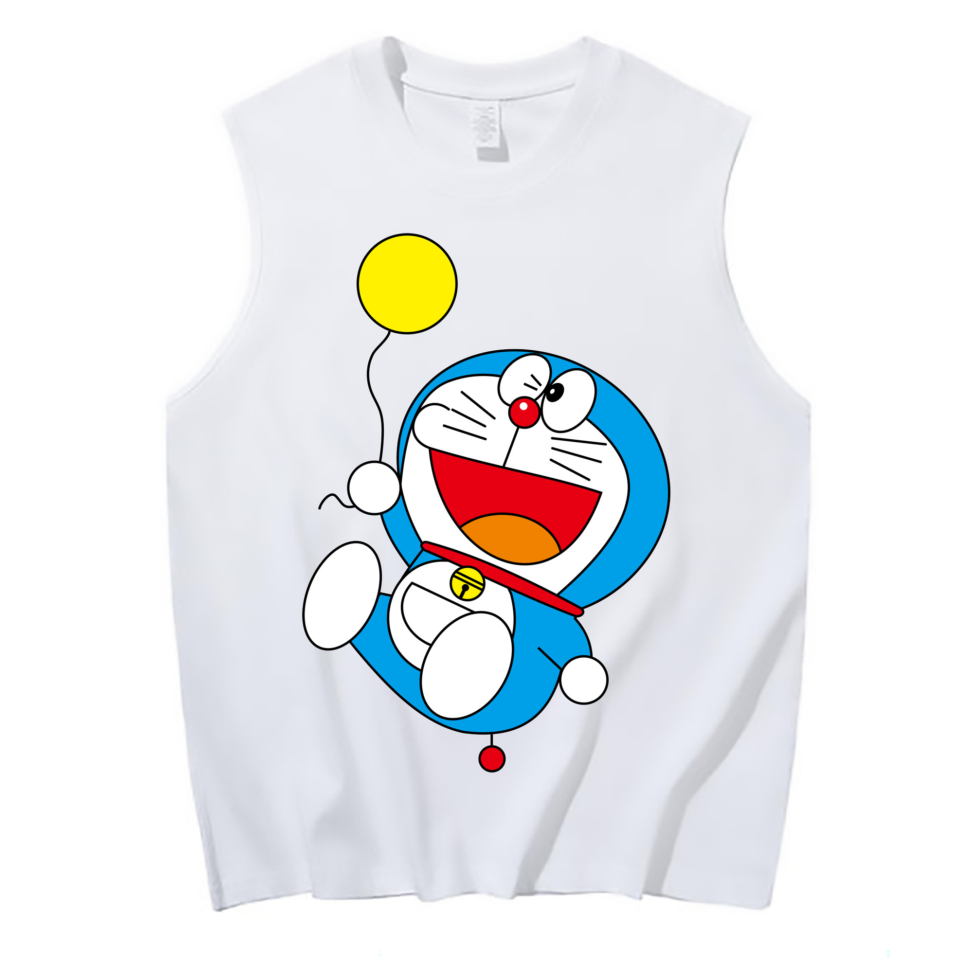 （画像用） ドラえもん Doraemon コットン100％タンクトップ（フロントプリント）