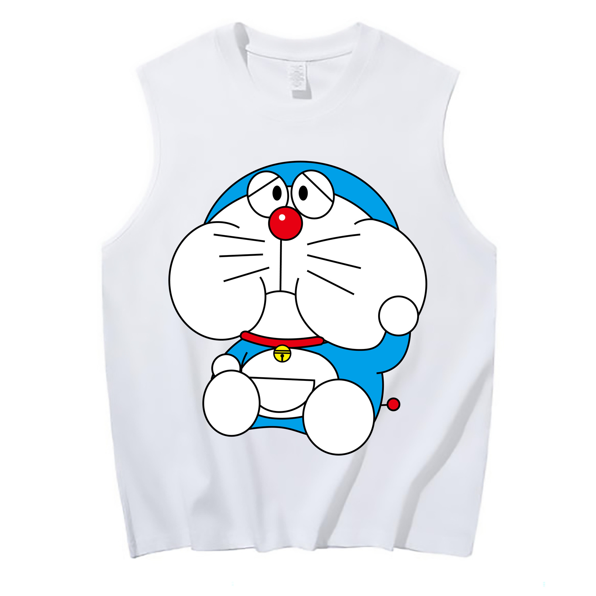 （画像用） ドラえもん Doraemon コットン100％タンクトップ（フロントプリント）