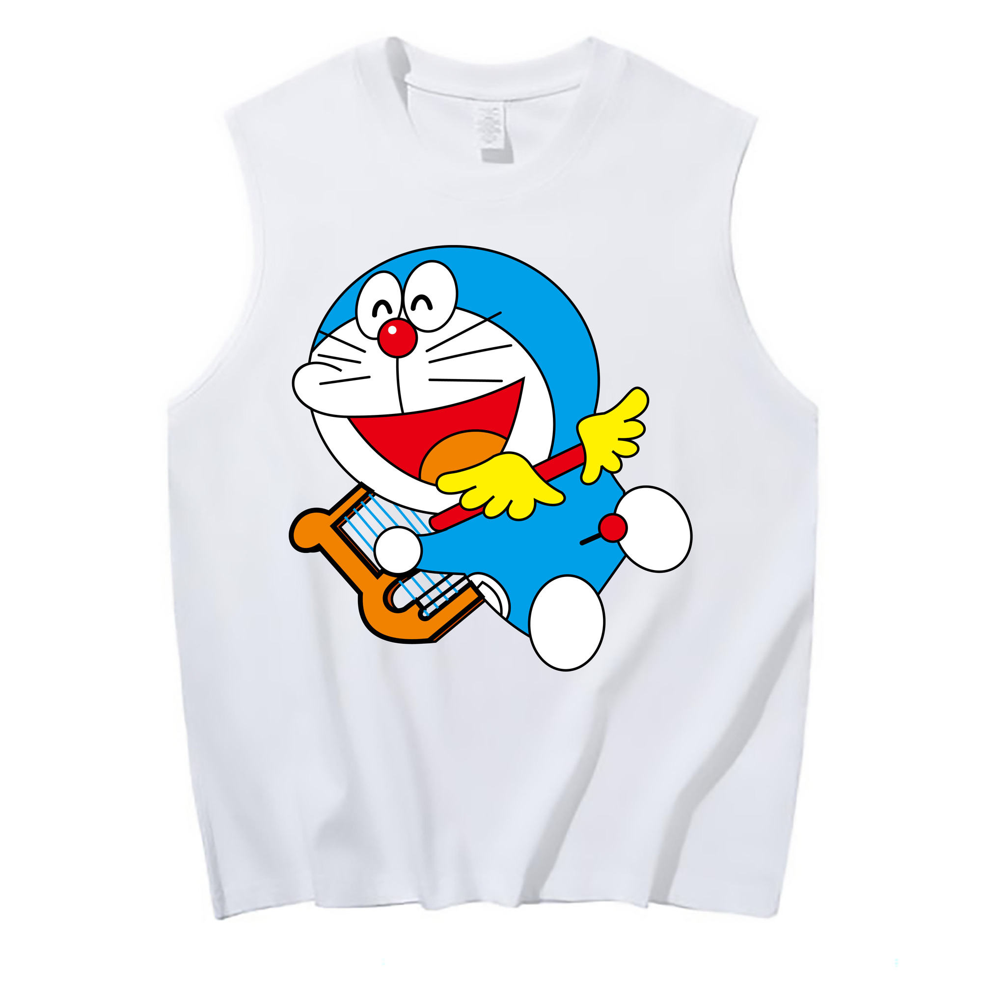 （画像用） ドラえもん Doraemon コットン100％タンクトップ（フロントプリント）