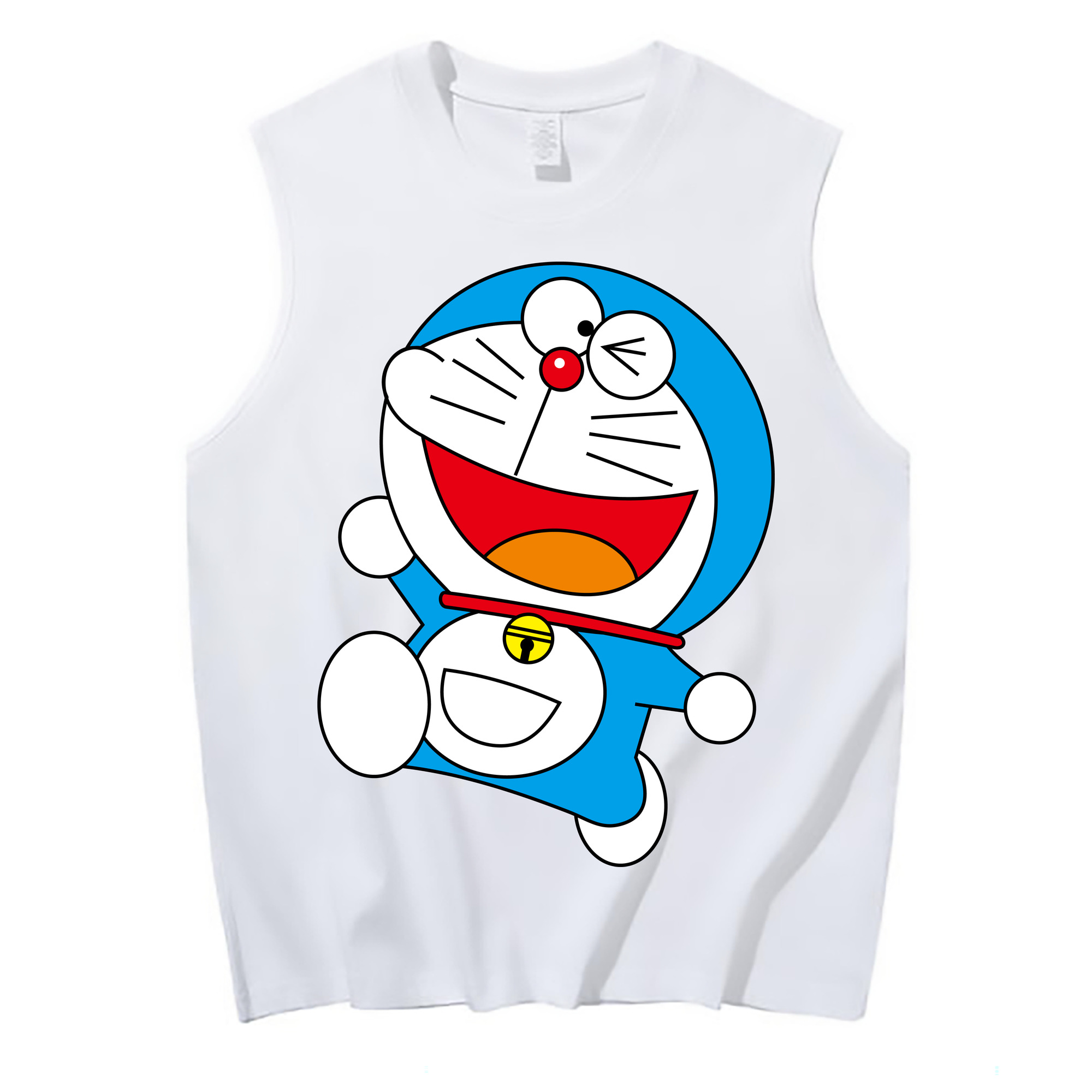 （画像用） ドラえもん Doraemon コットン100％タンクトップ（フロントプリント）